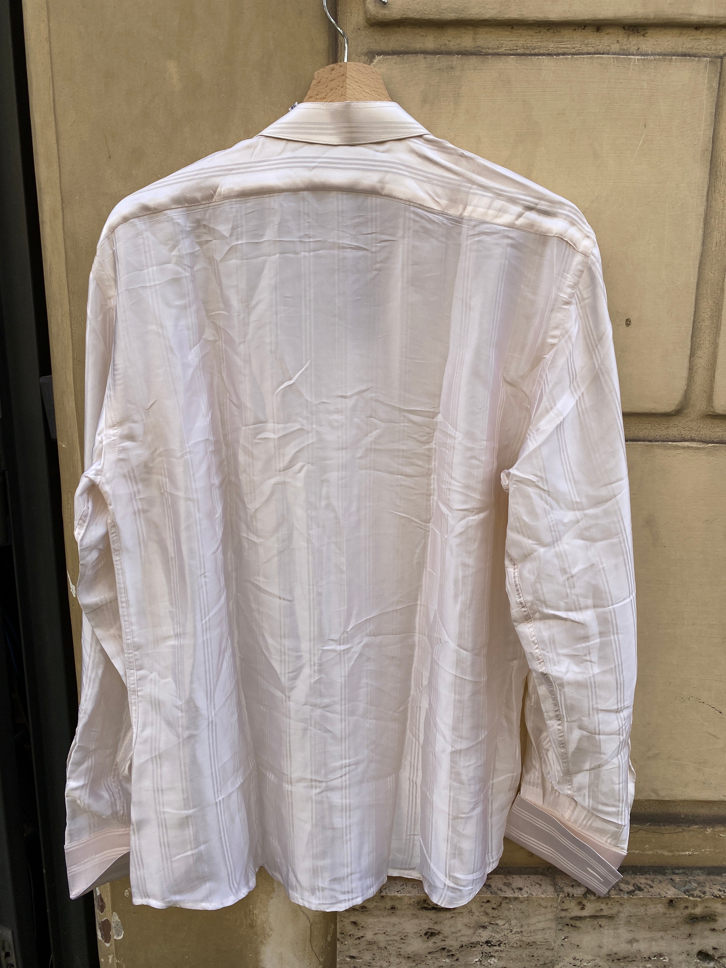CAMICIA IN SETA A RIGHE DA DONNA