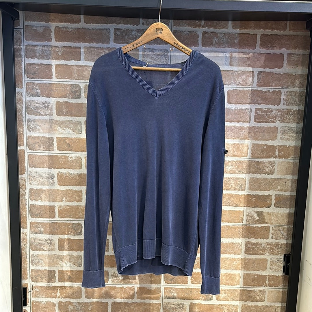 MAGLIONE BLU SCURO DA UOMO