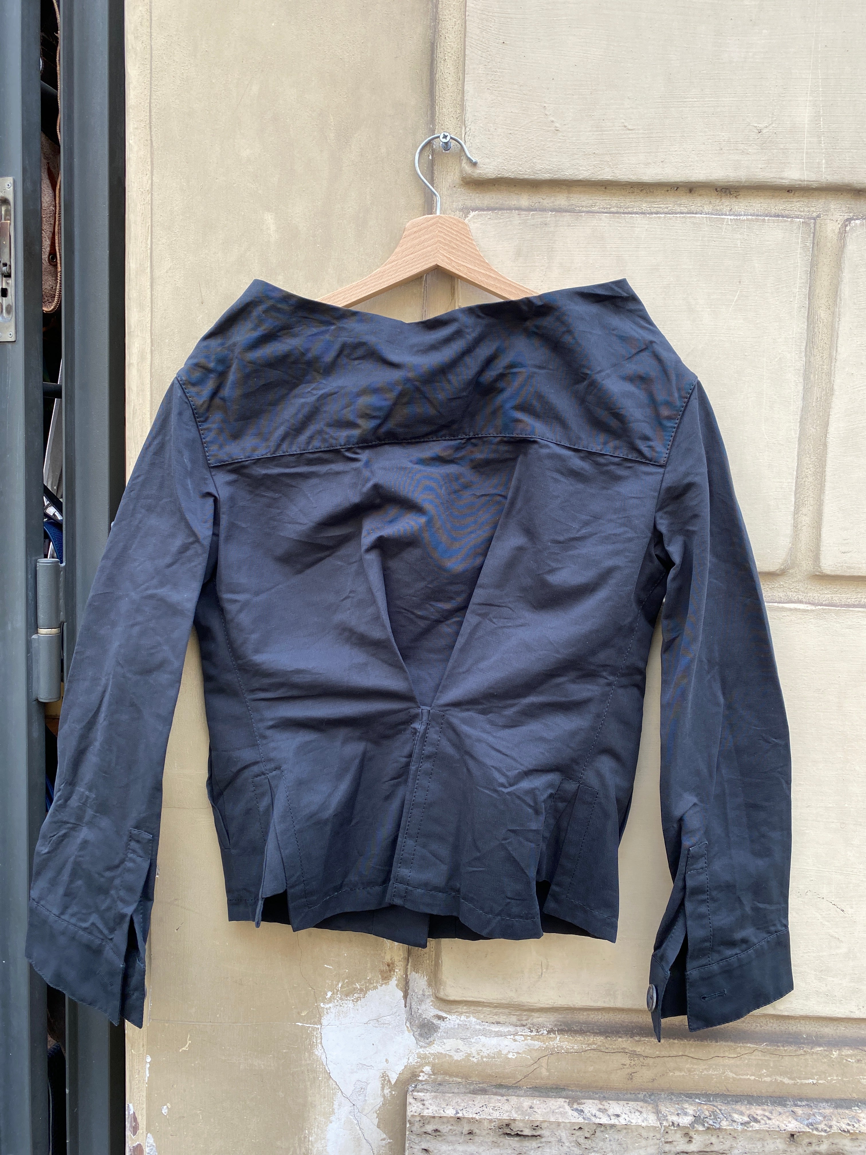 GIACCA BLUSA NERA DA DONNA
