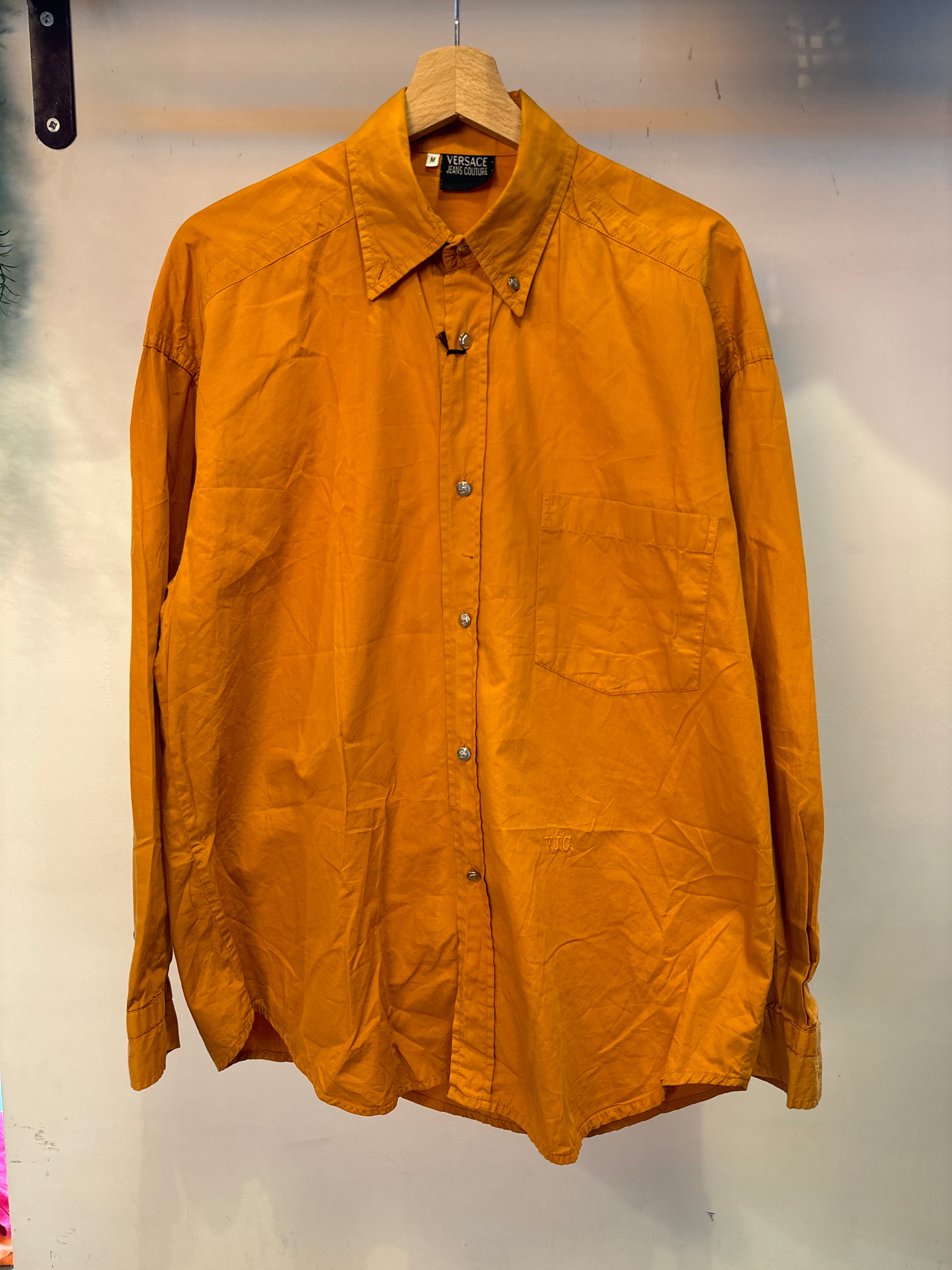 CAMICIA CON TASCHINO ORANGE DA UOMO