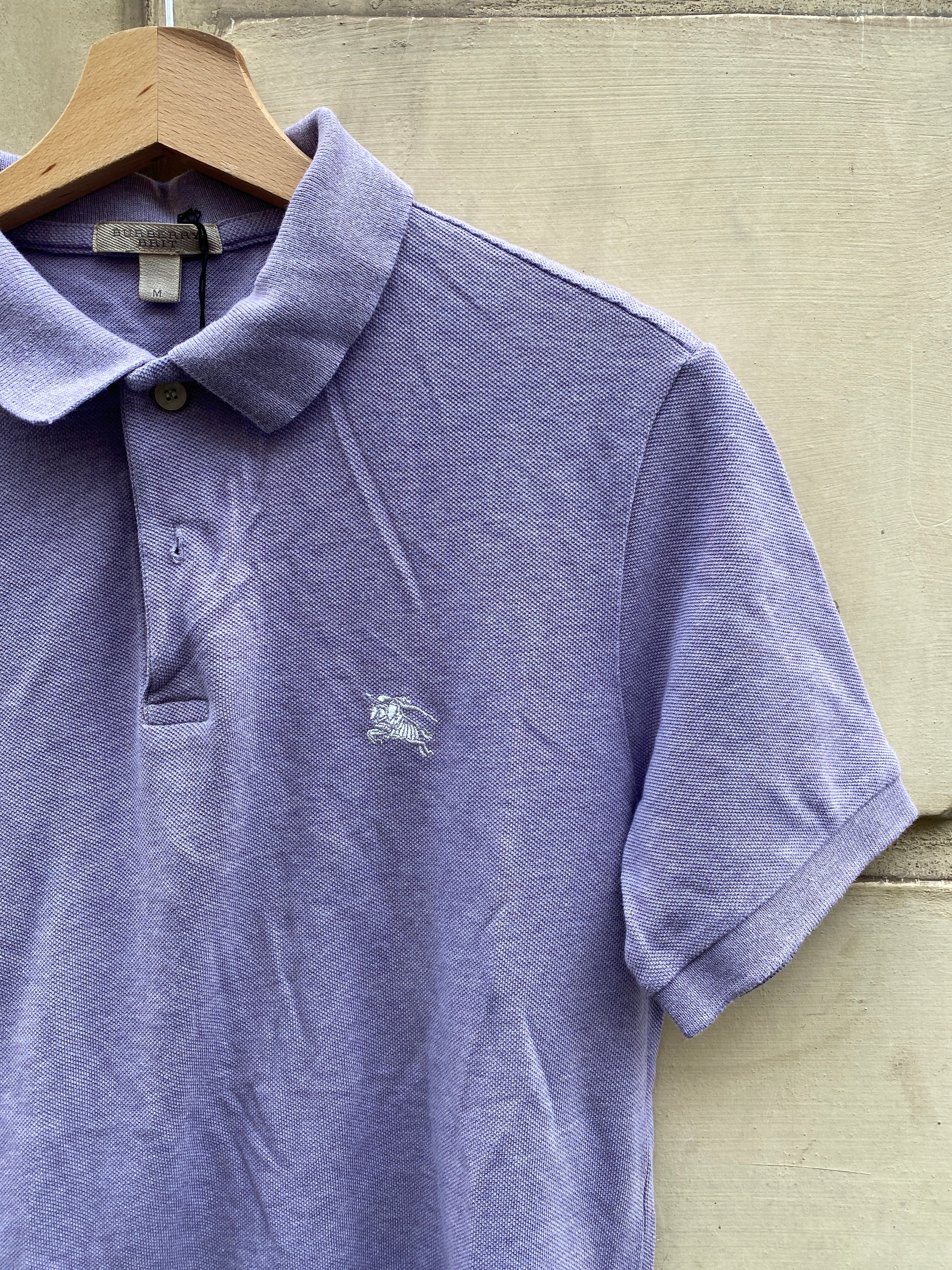 POLO MANICHE CORTE VIOLA UNISEX