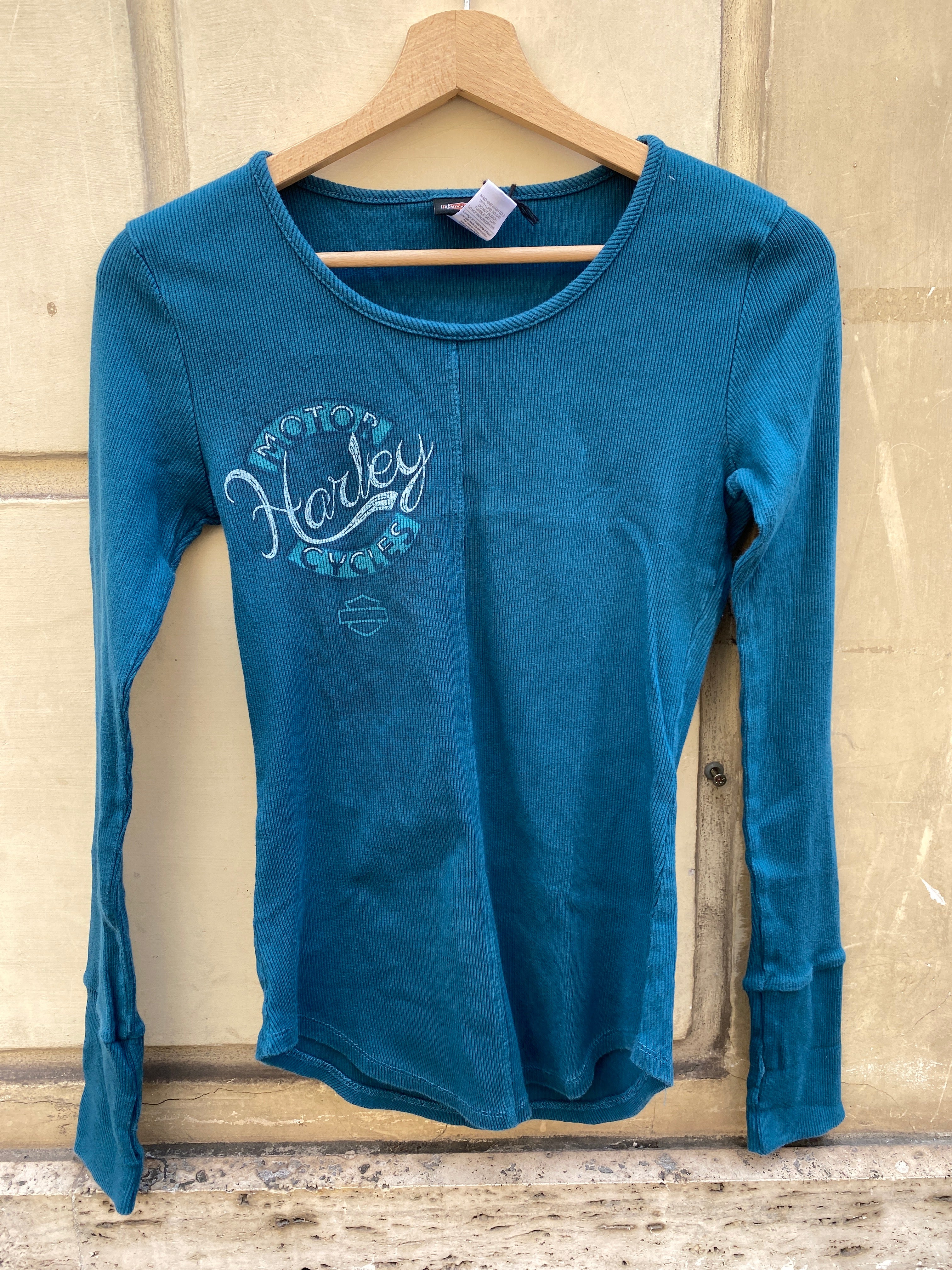 T-SHIRT MANICA LUNGA CON STAMPA DA DONNA