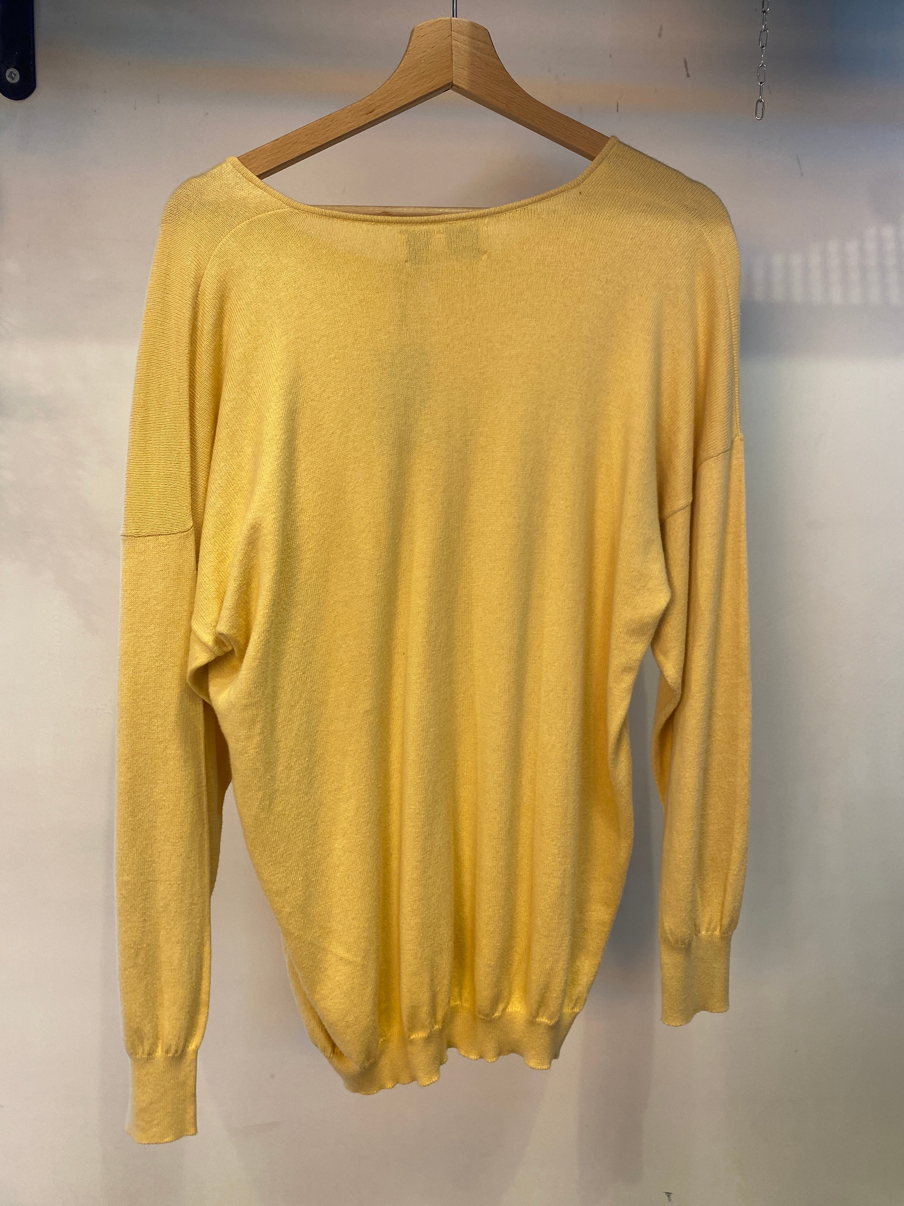 MAGLIONE GIALLO DA DONNA