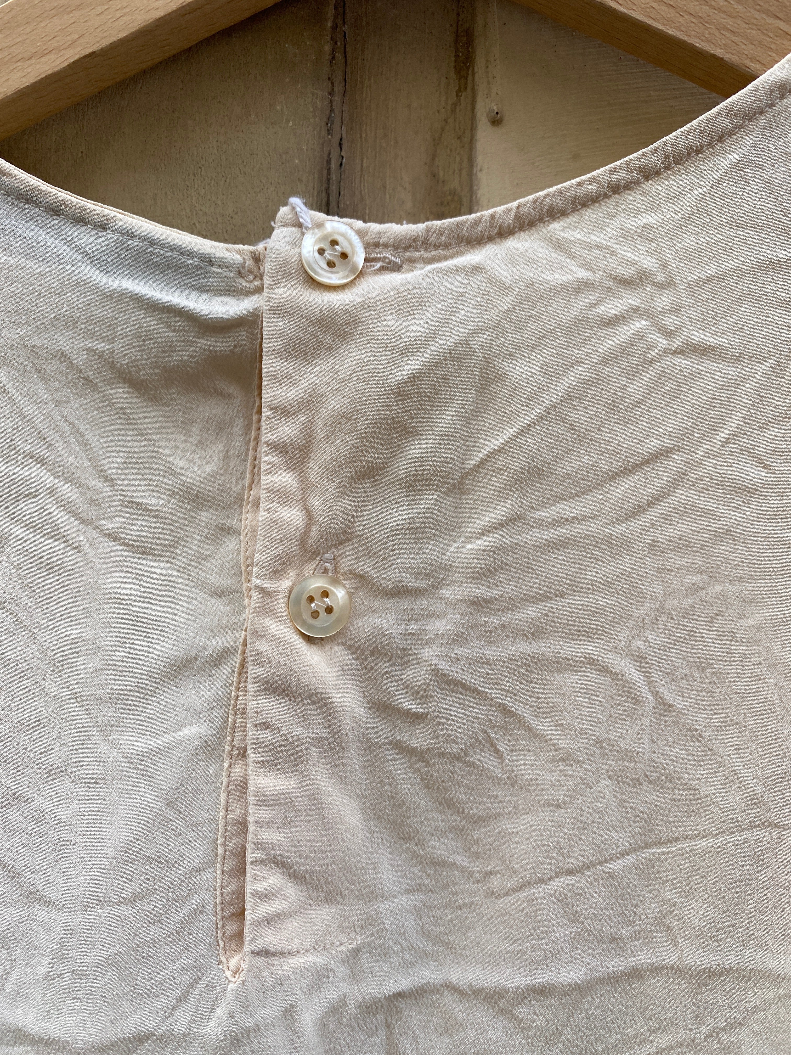 BLUSA SMANICATA IN SETA DA DONNA