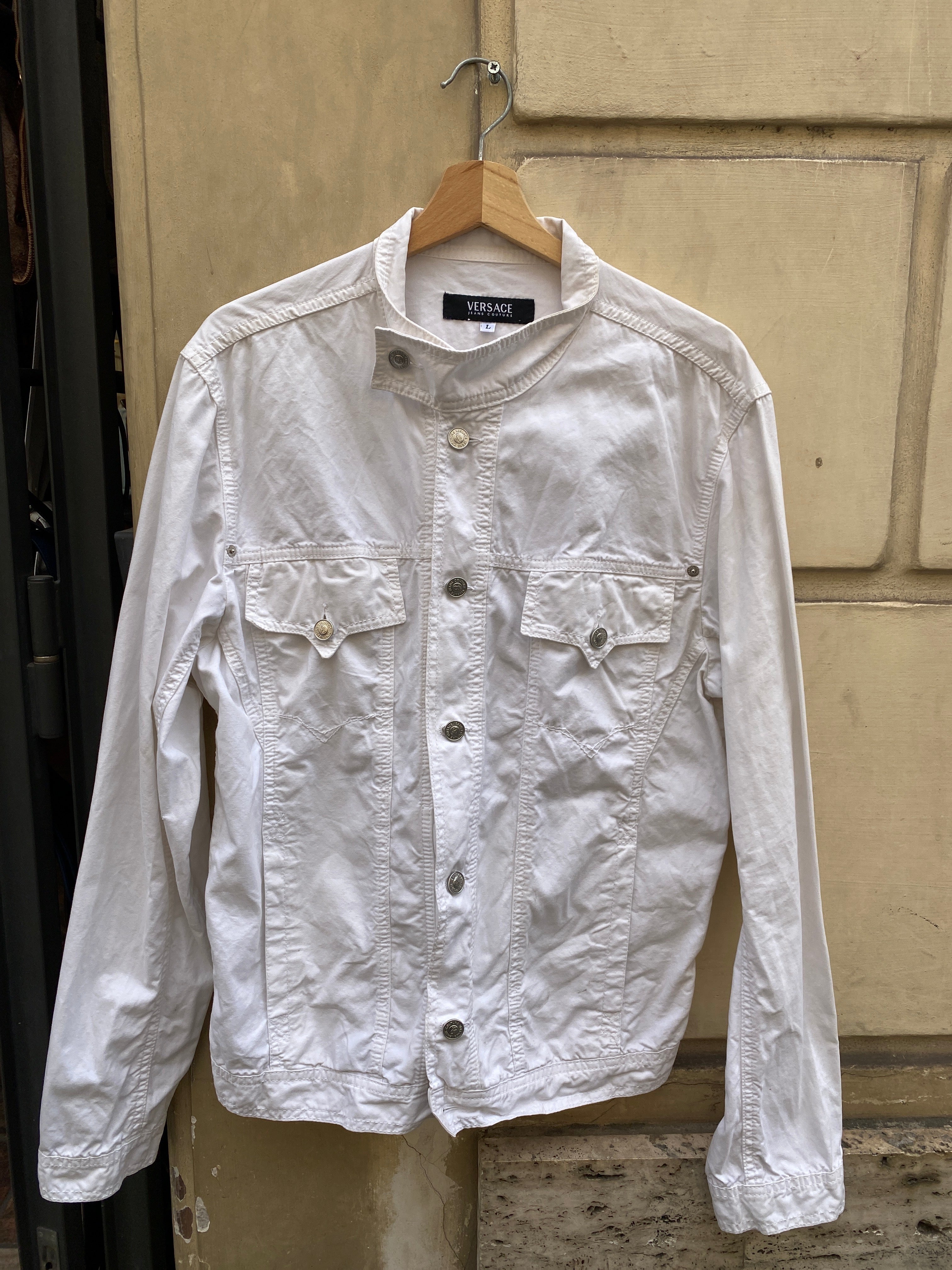 GIACCA IN COTONE TIPO JEANS DA UOMO
