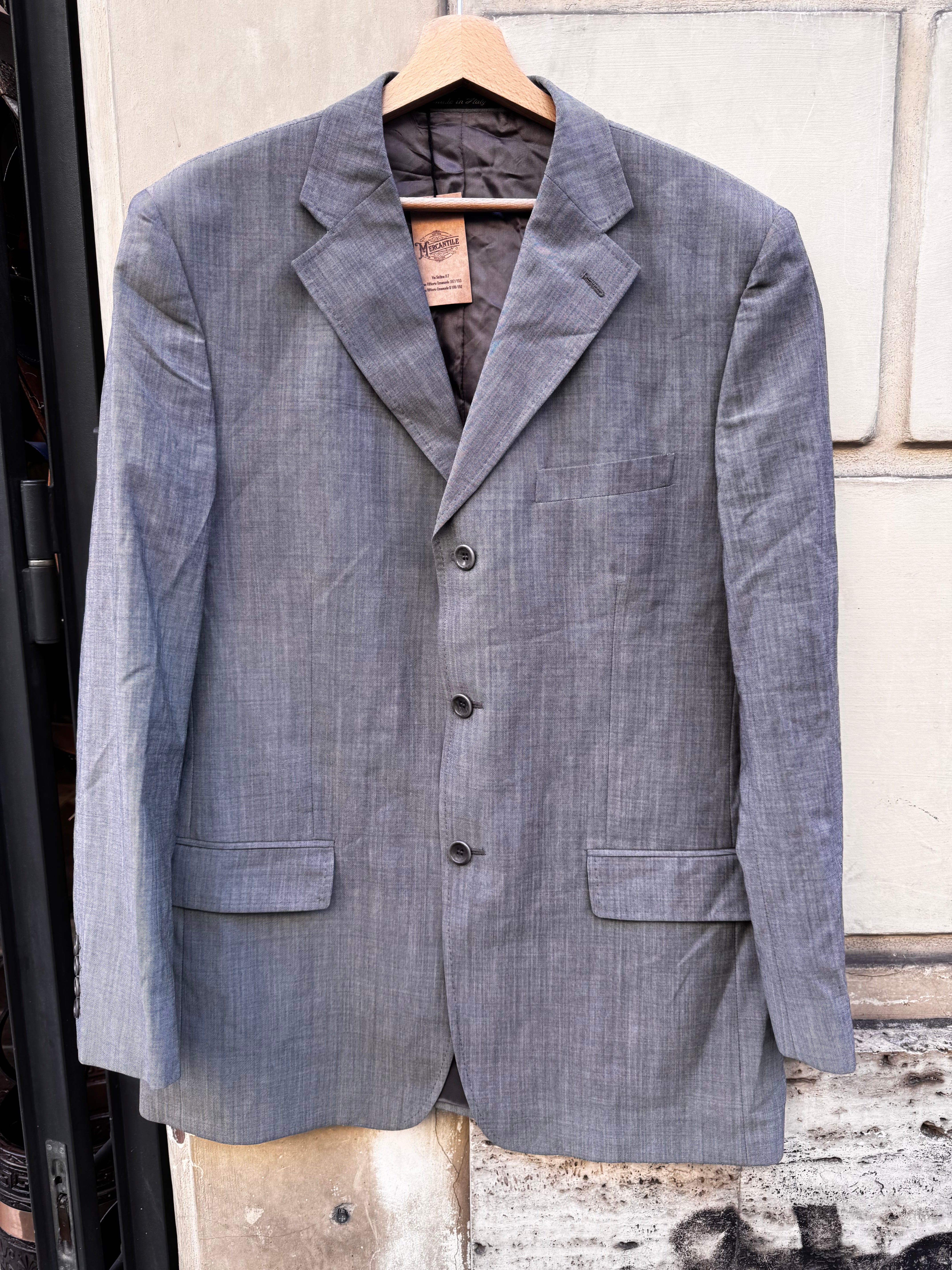 BLAZER GRIGIO DA UOMO