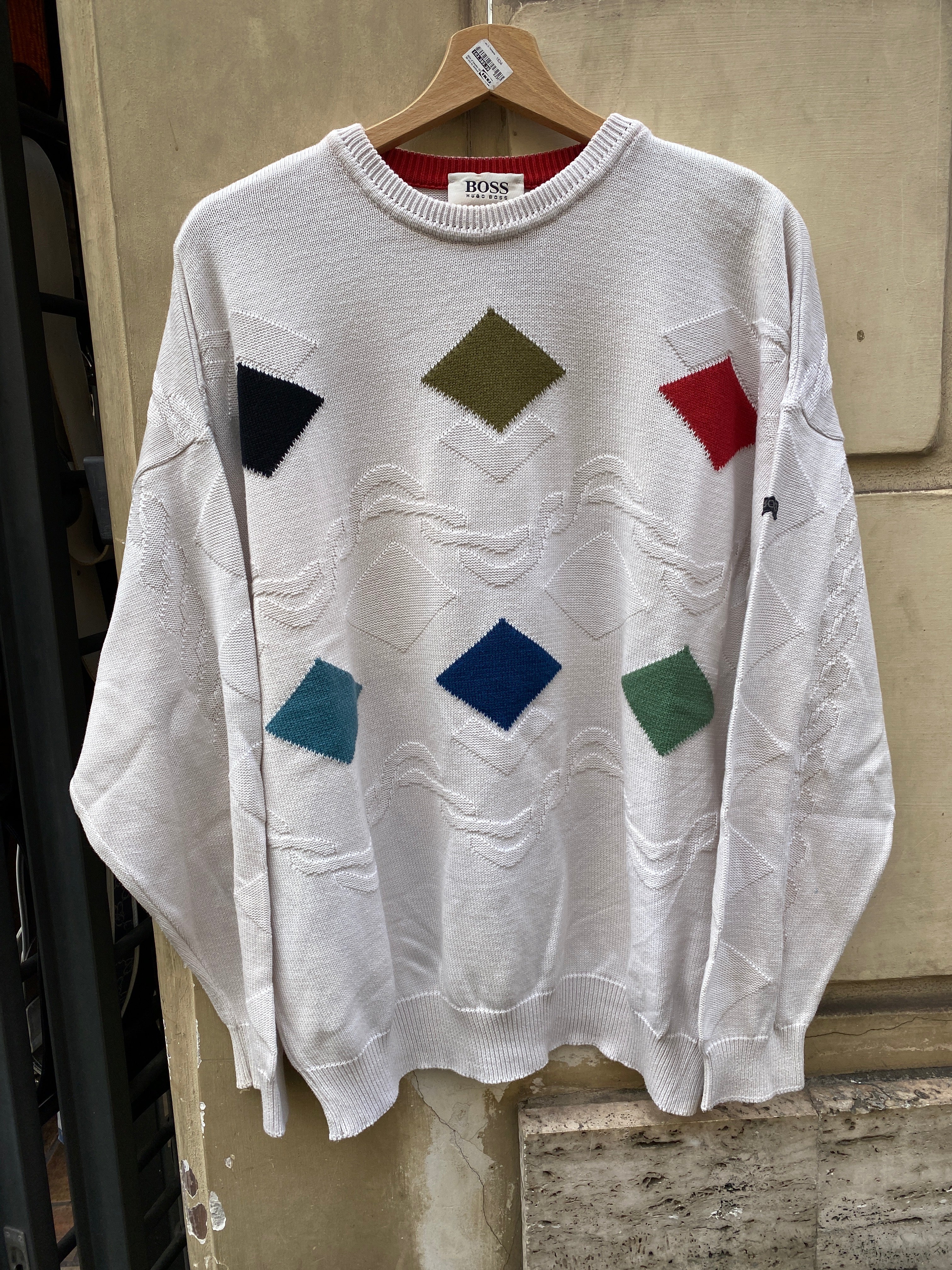 MAGLIONE GEOMETRICO DA UOMO