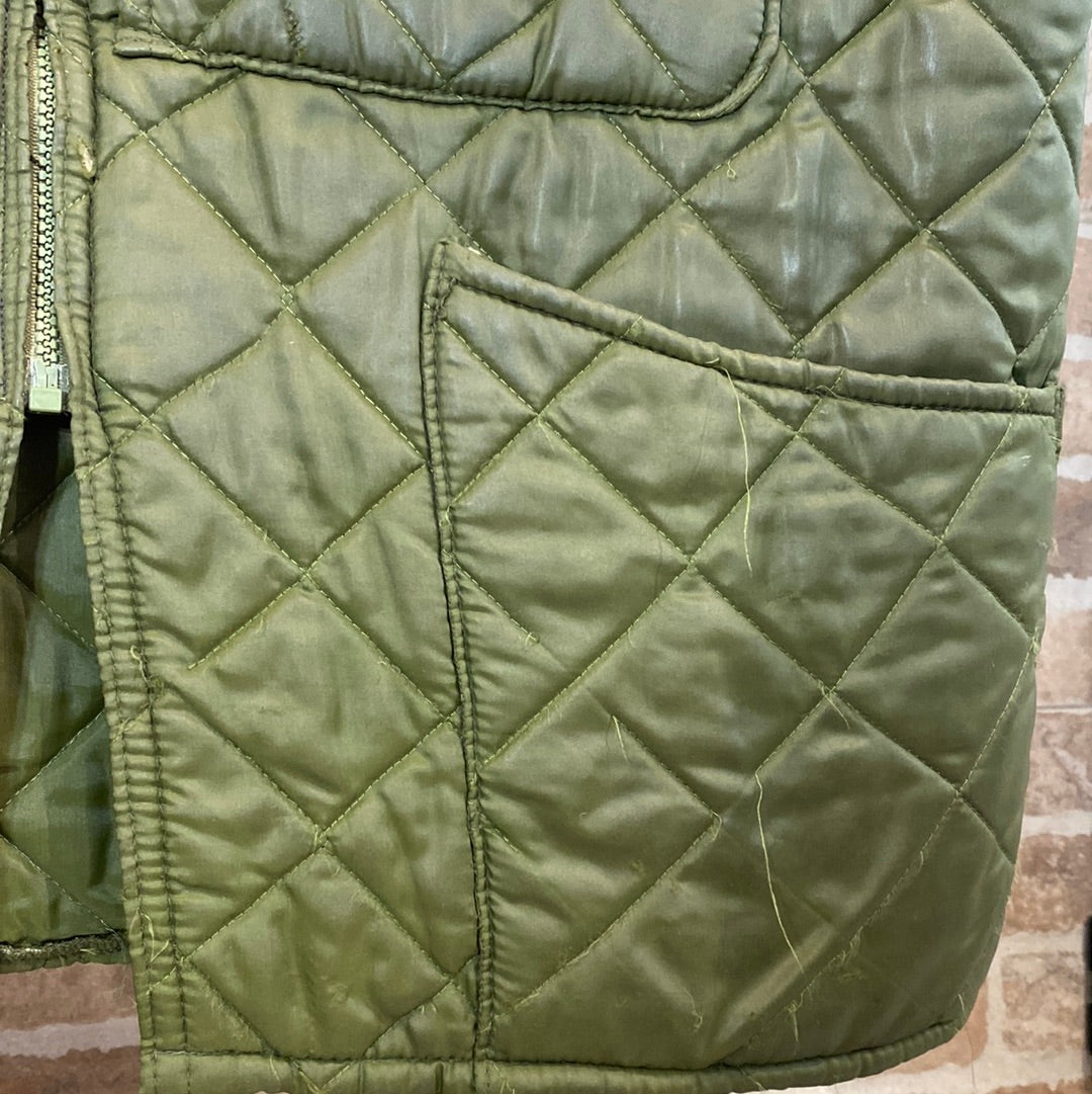 GILET TRAPUNTATO CON PATCH DA UOMO