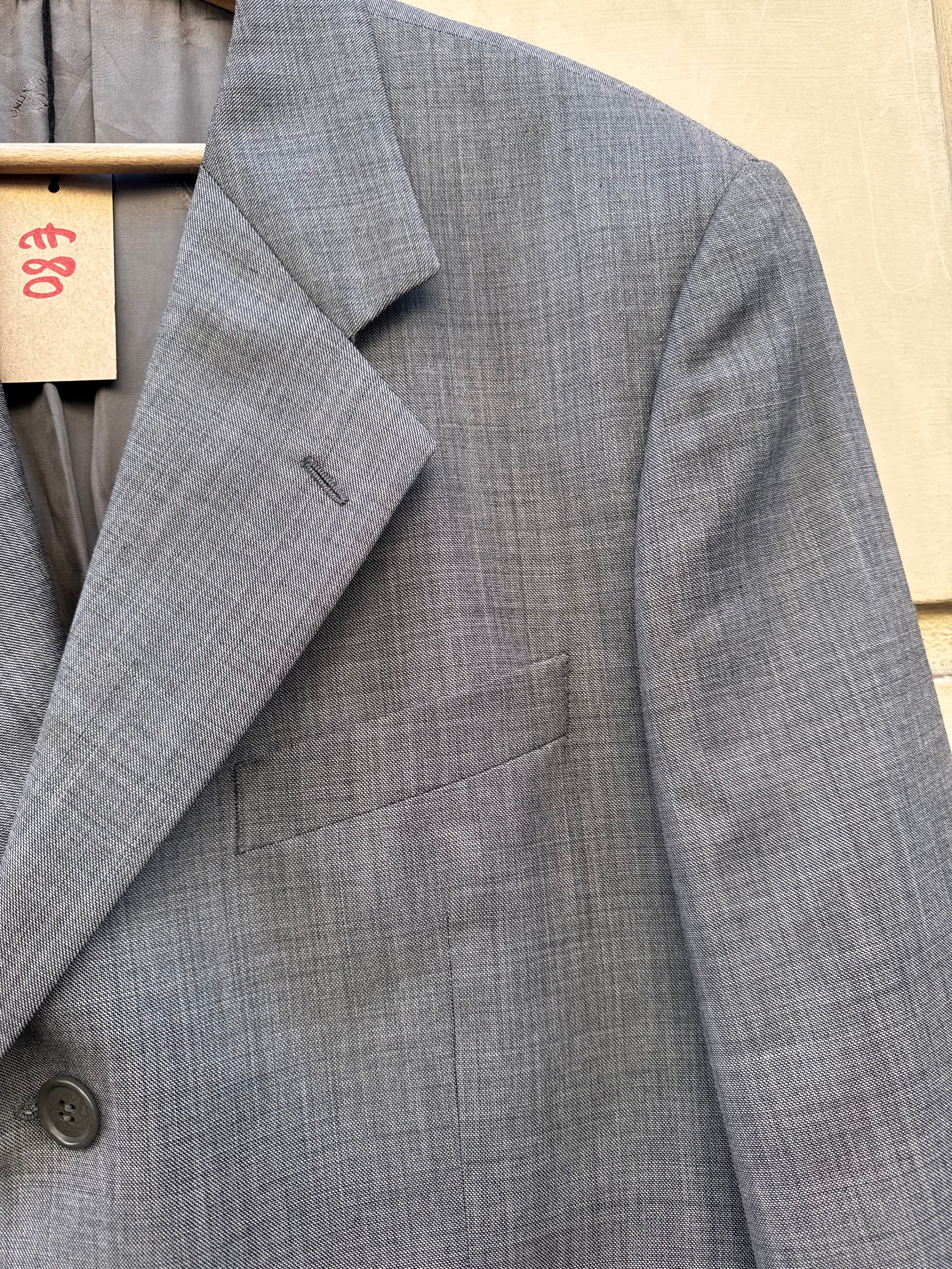 BLAZER GRIGIO CHIARO DA UOMO