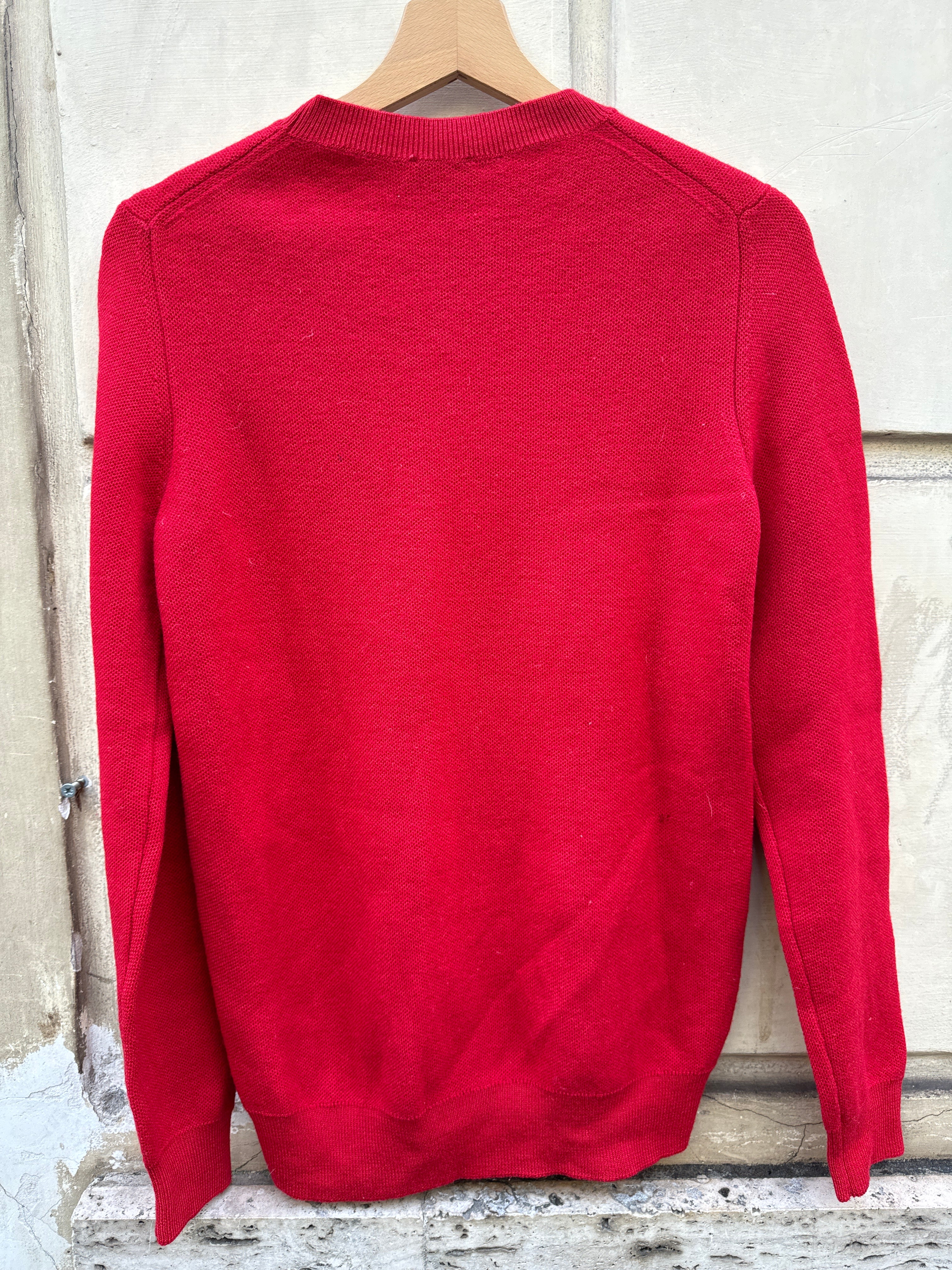 MAGLIONE ROSSO DA DONNA