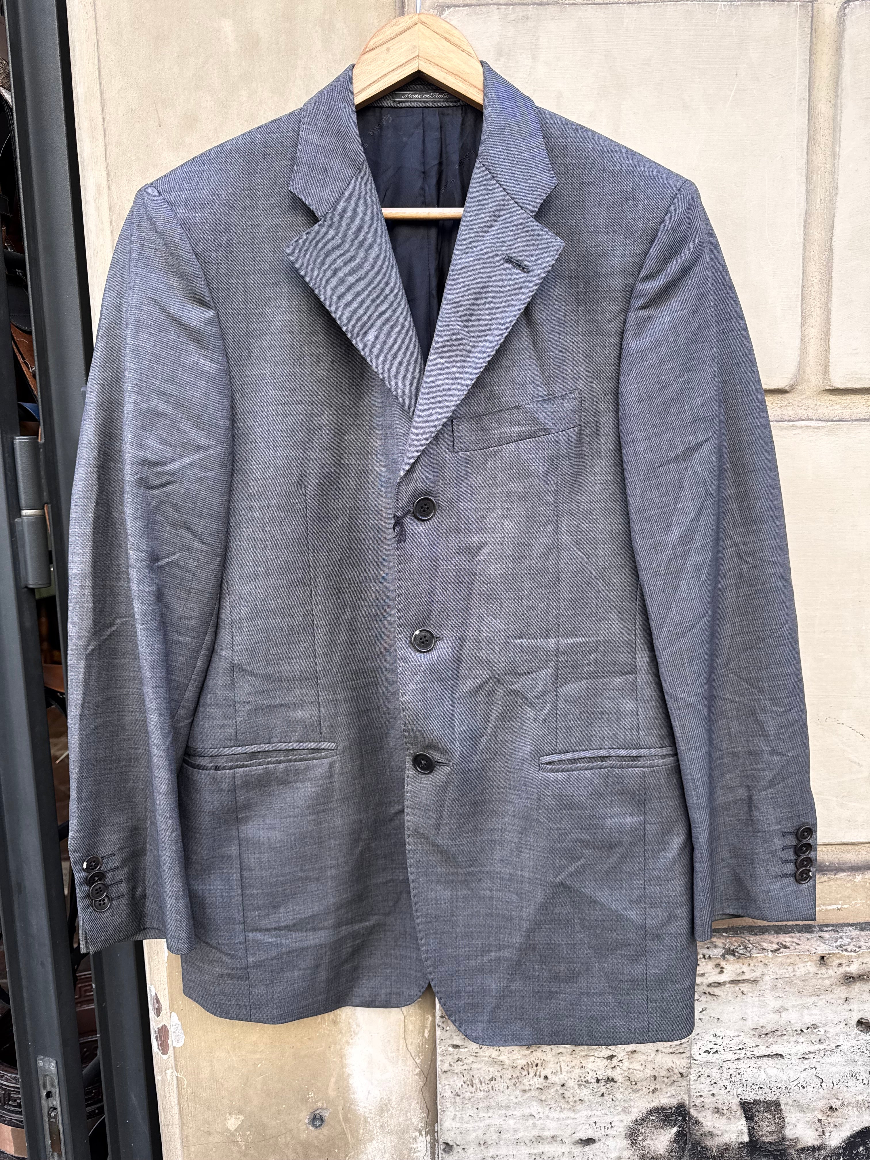 BLAZER GRIGIO MEDIO DA UOMO