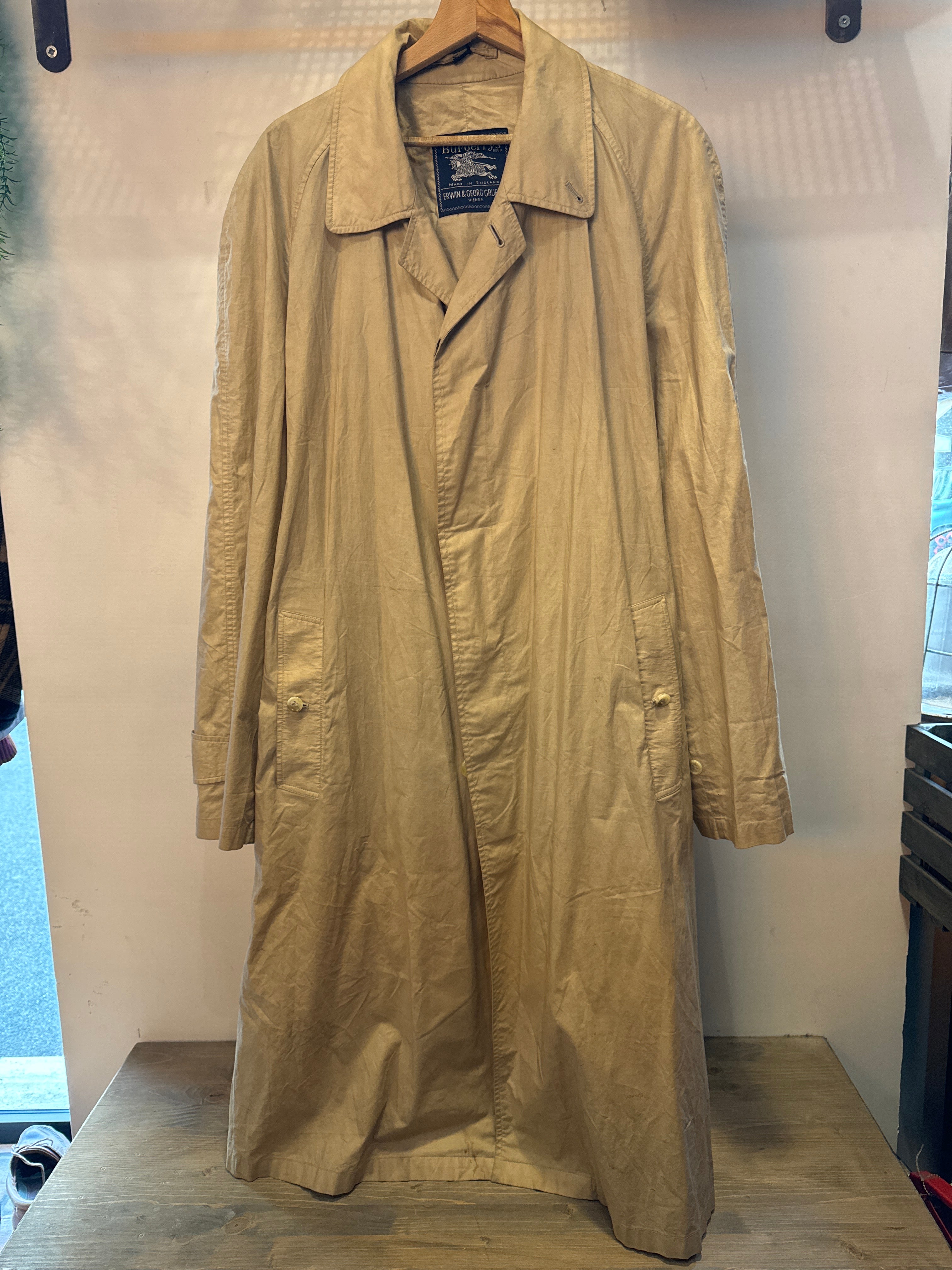 TRENCH LEGGERO BEIGE DA UOMO