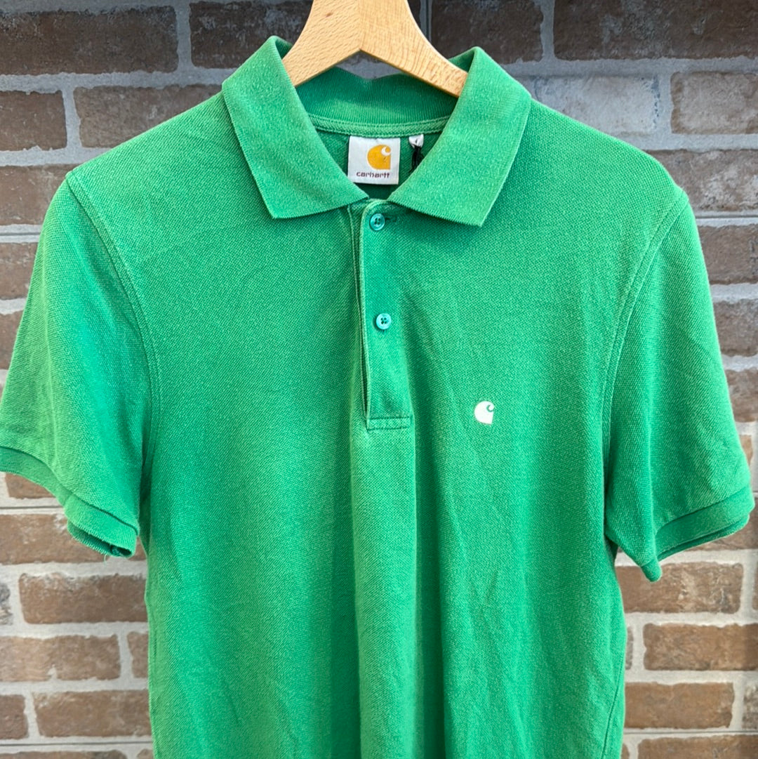 POLO SLIM VERDE DA UOMO