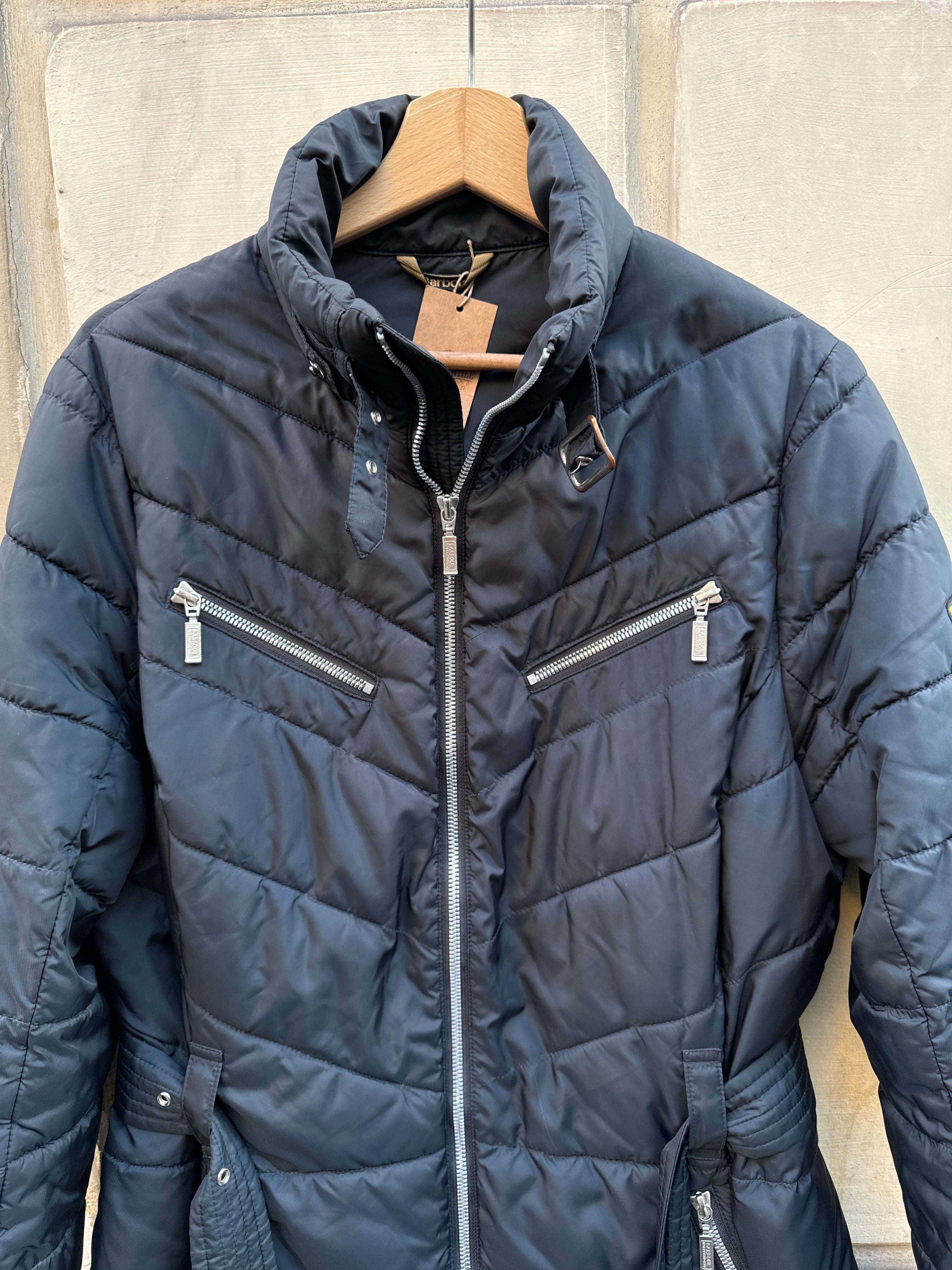 PIUMINO BARBOUR DA DONNA NERO