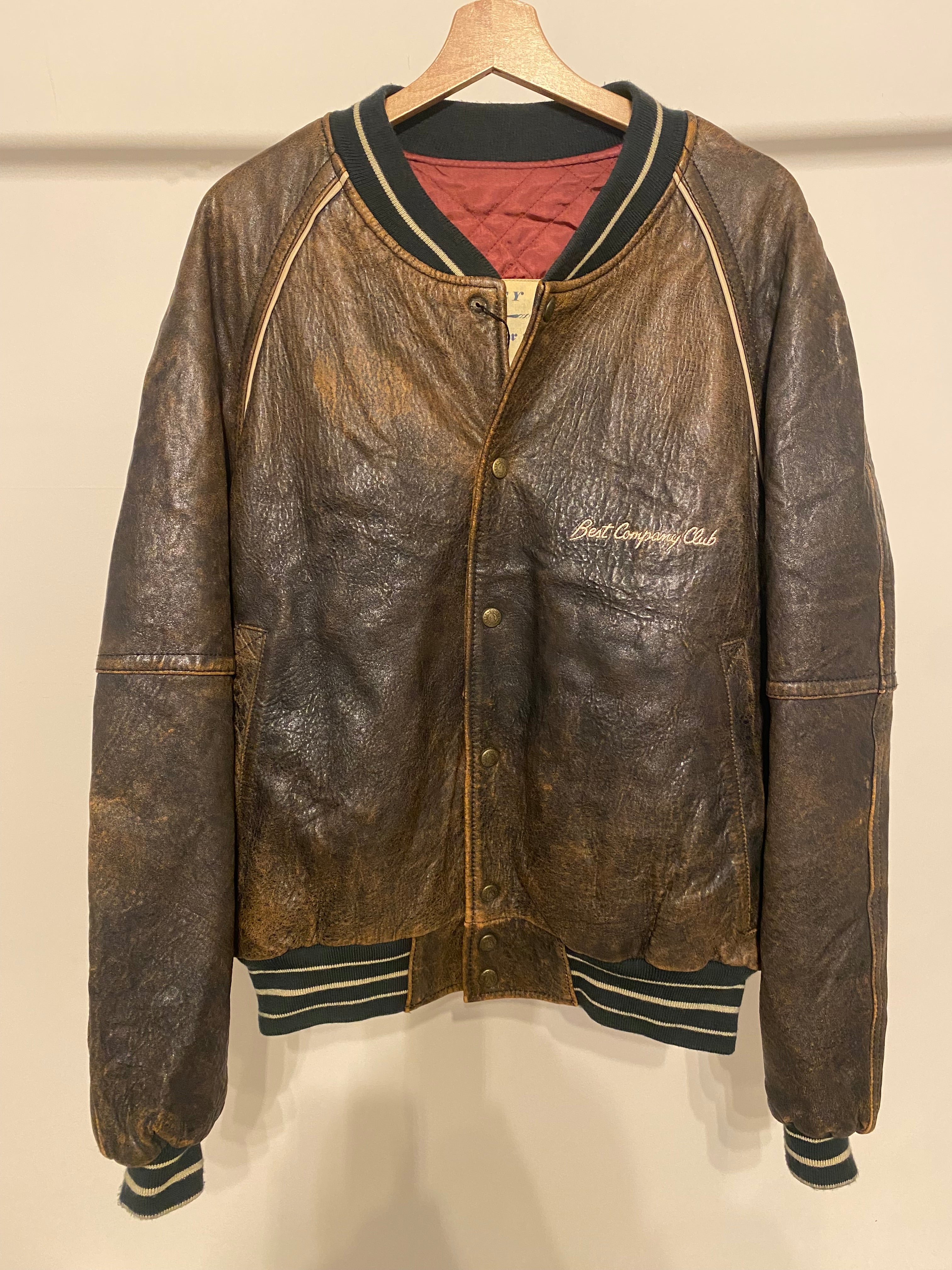 BOMBER IN PELLE DA UOMO