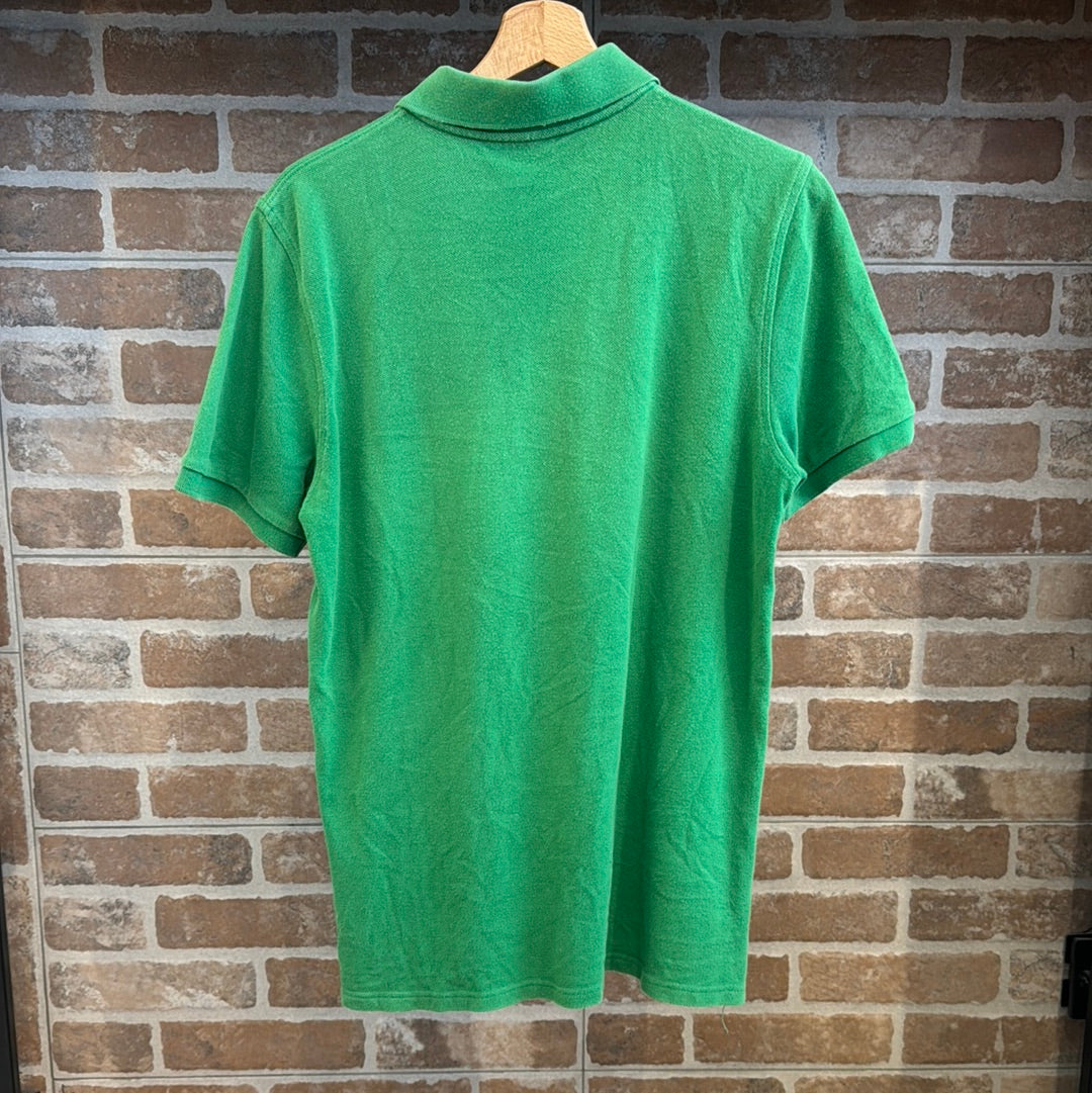 POLO SLIM VERDE DA UOMO