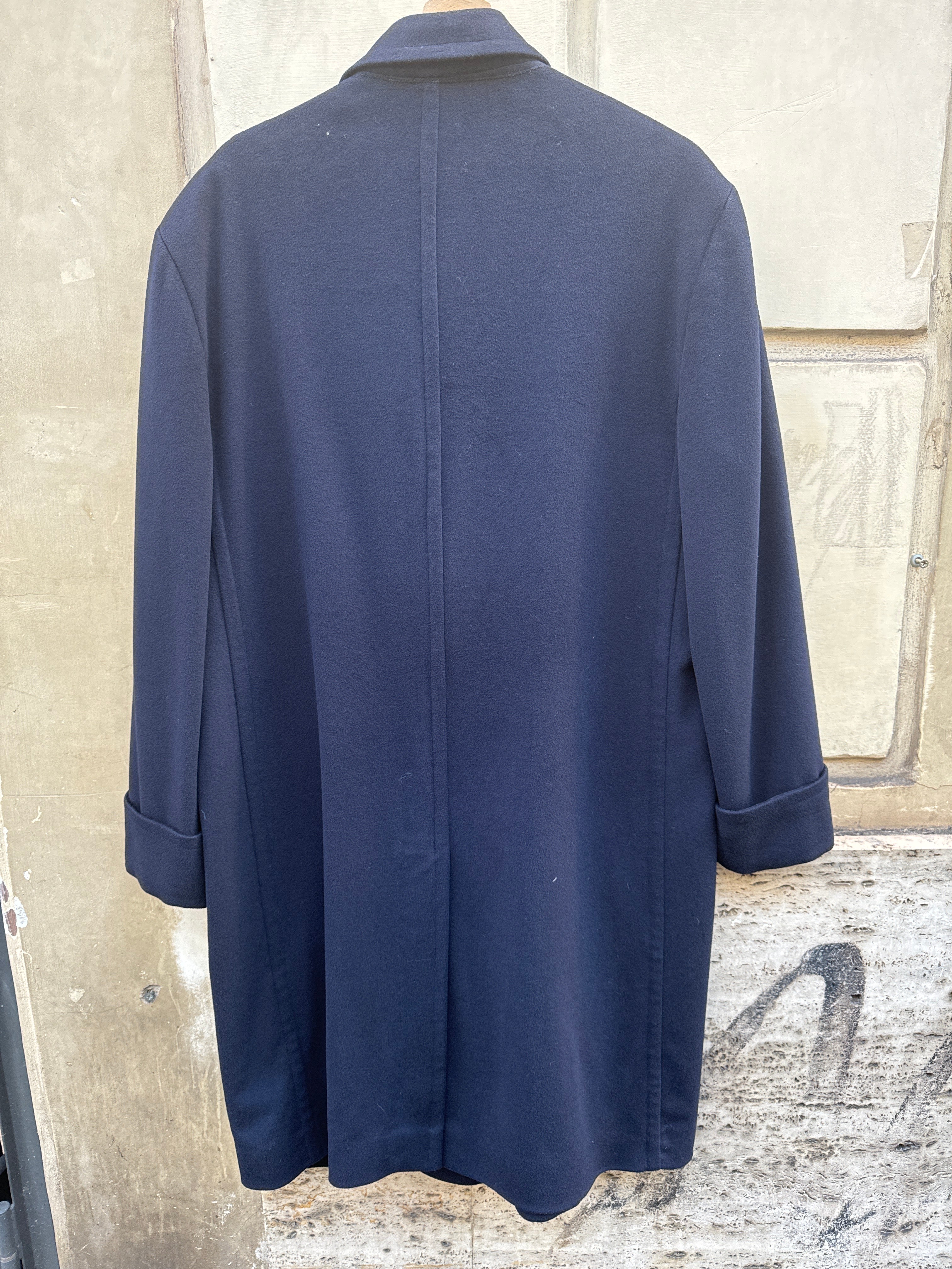 CAPPOTTO BLU DA UOMO