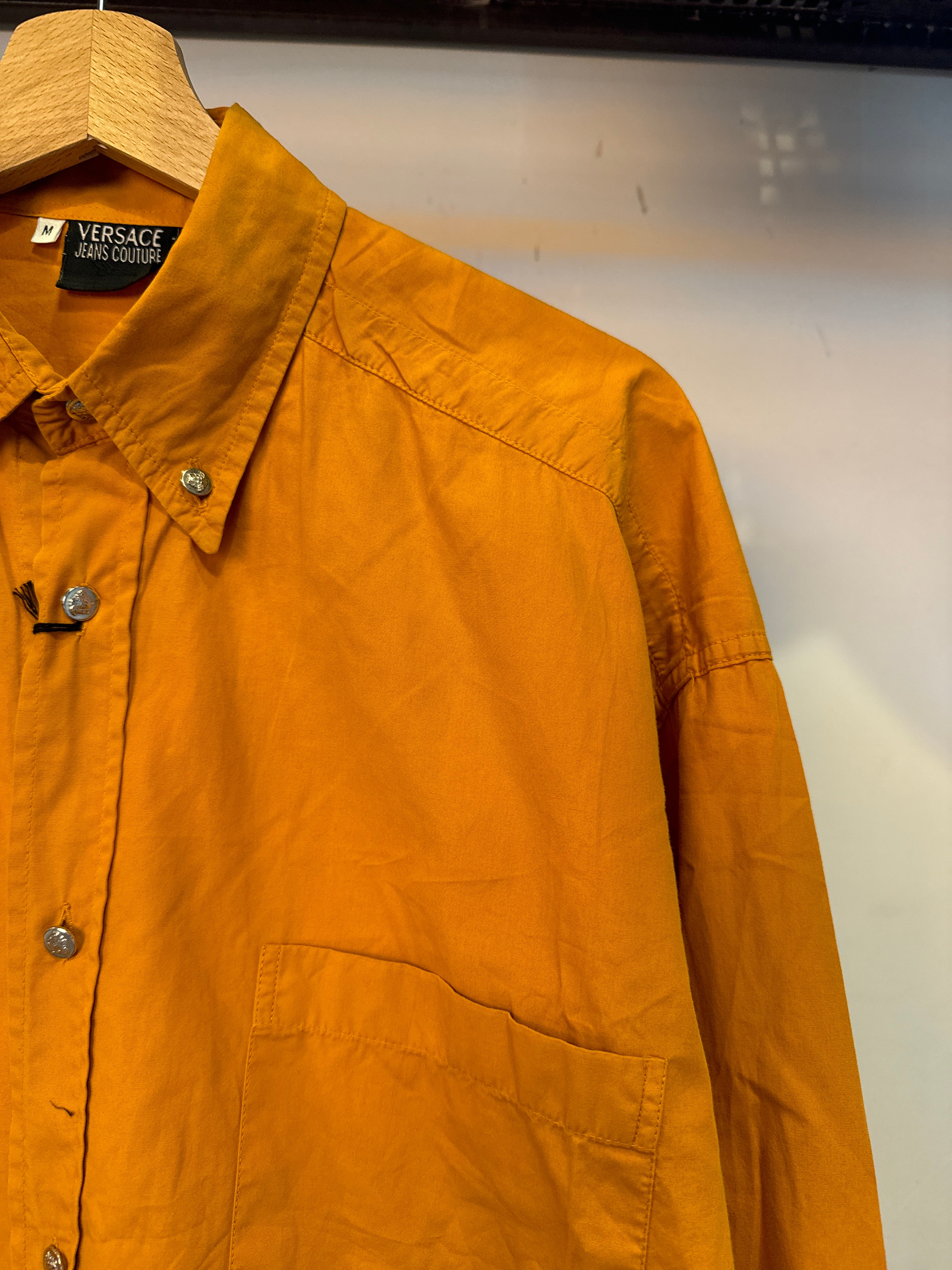 CAMICIA CON TASCHINO ORANGE DA UOMO