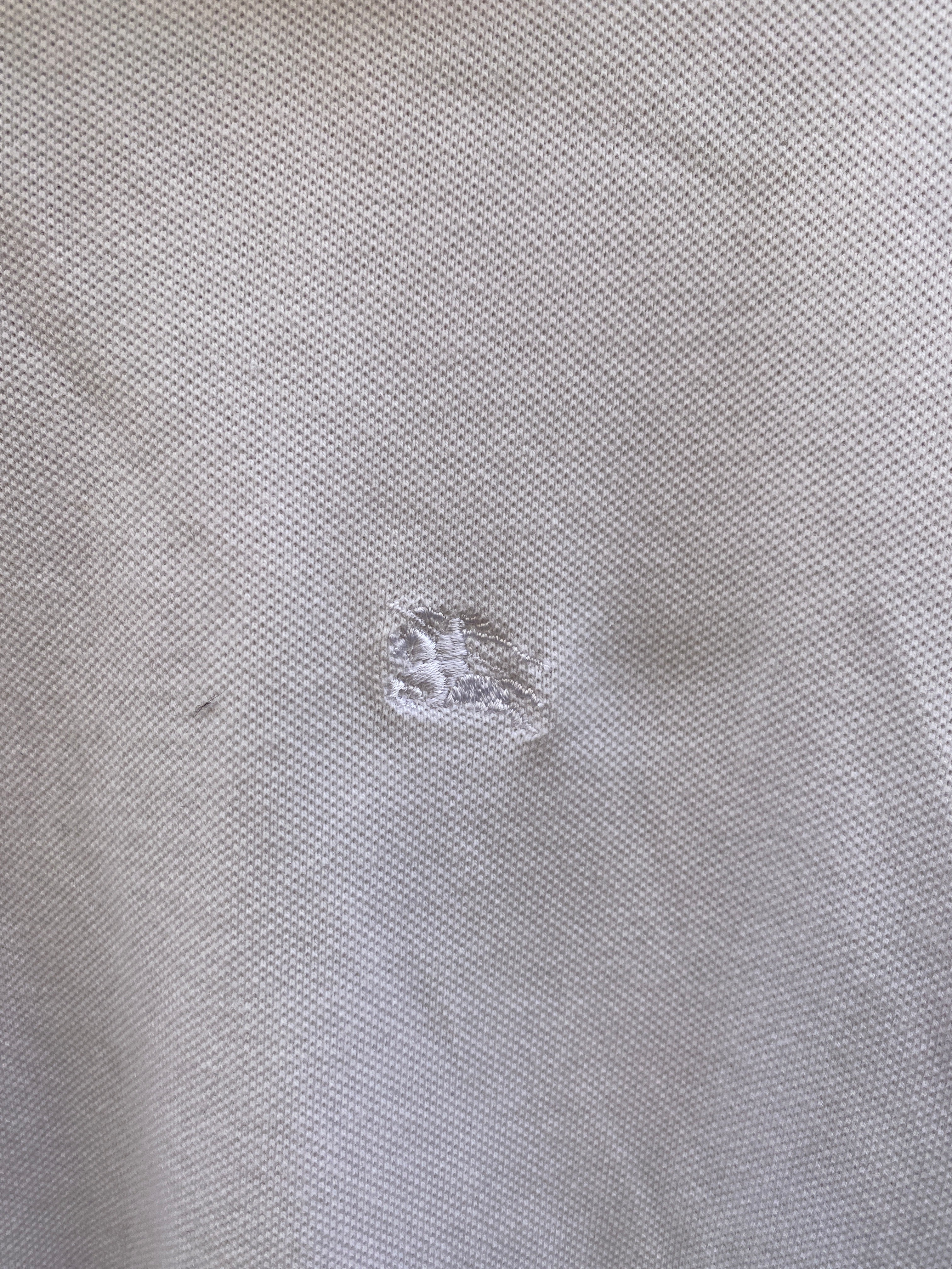 POLO BIANCA CON COLLETTO A SCACCHI DA DONNA