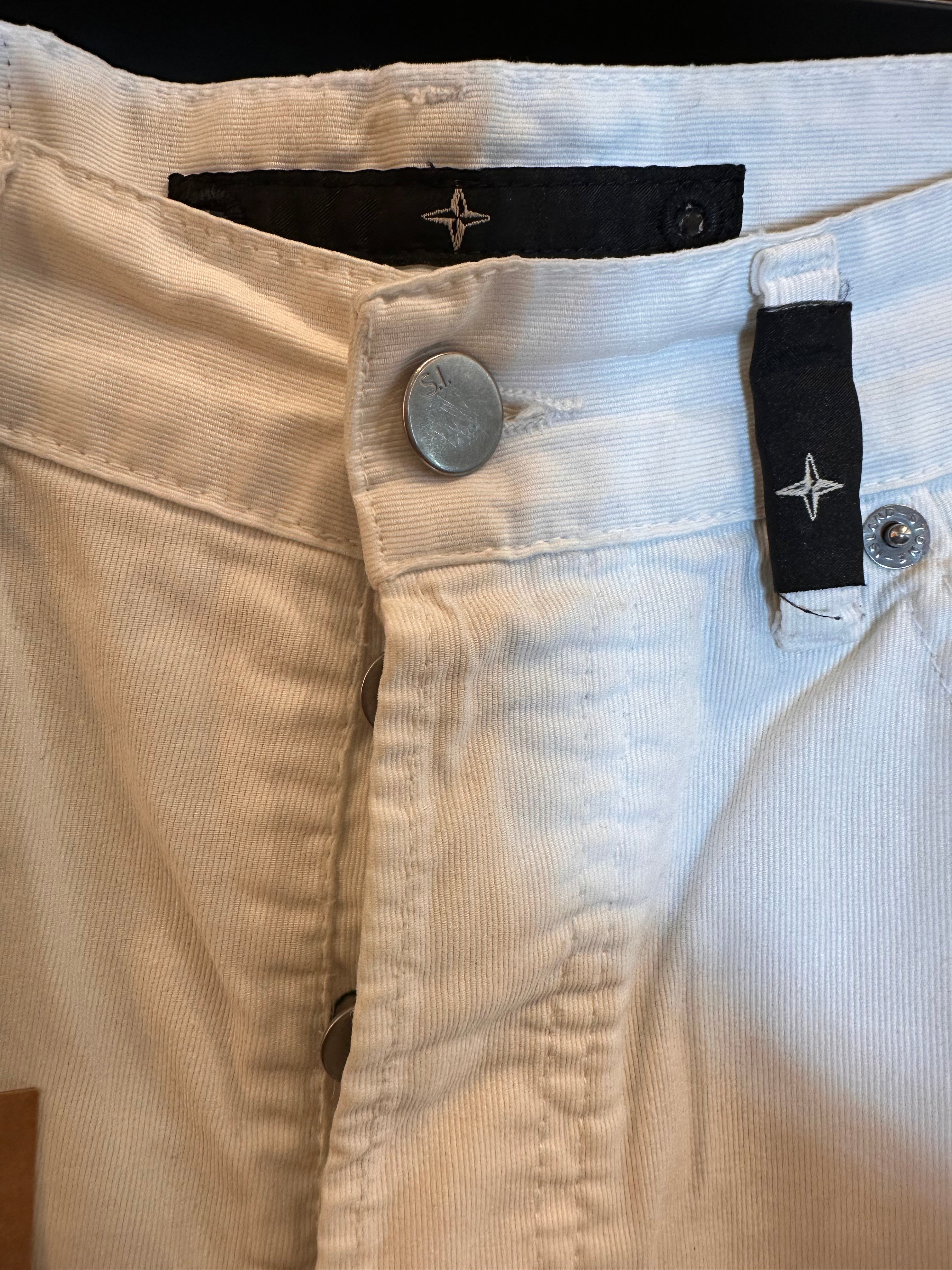 PANTALONE BIANCO DA UOMO