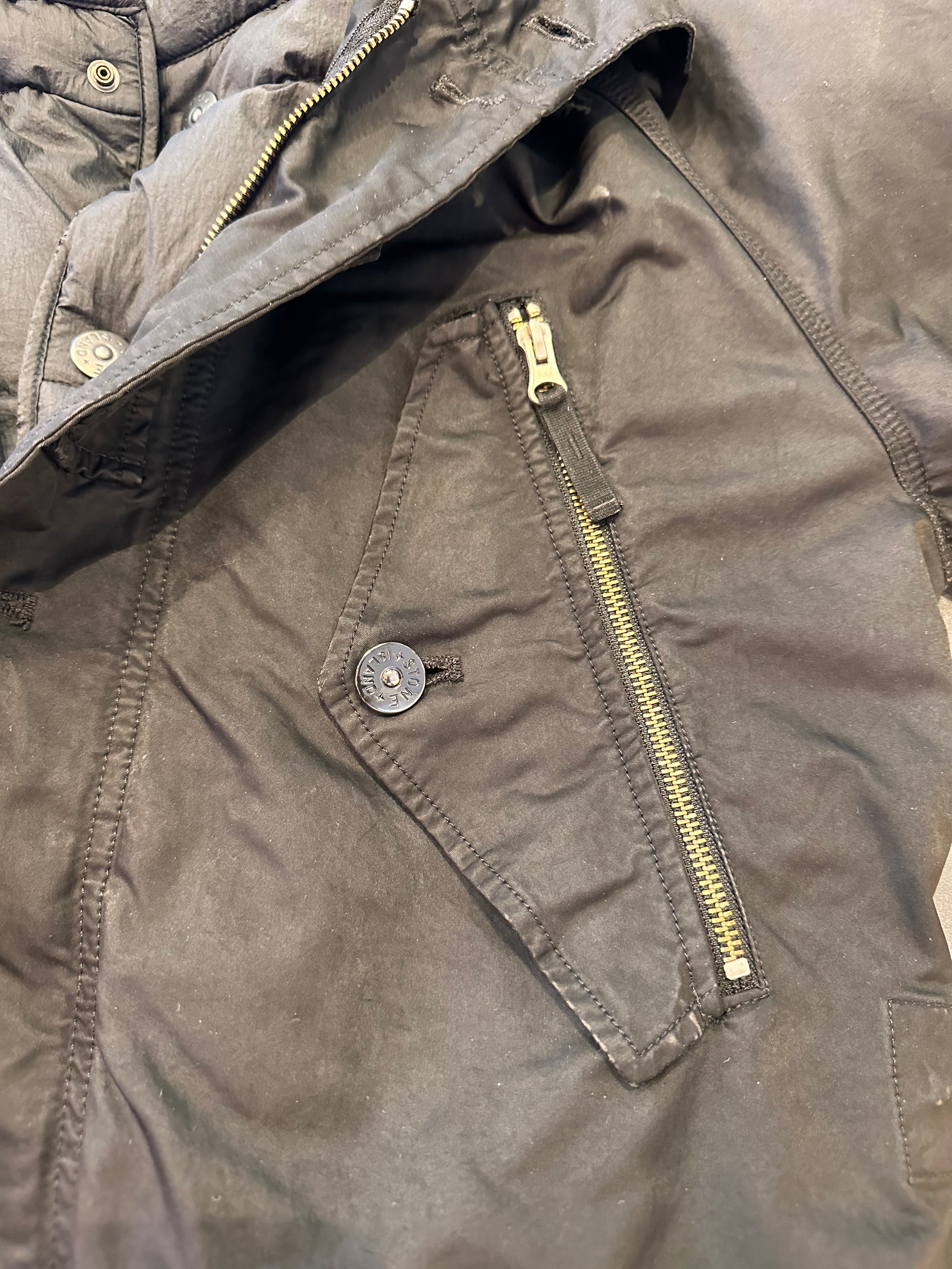 PARKA CON INTERNO NERO DA UOMO