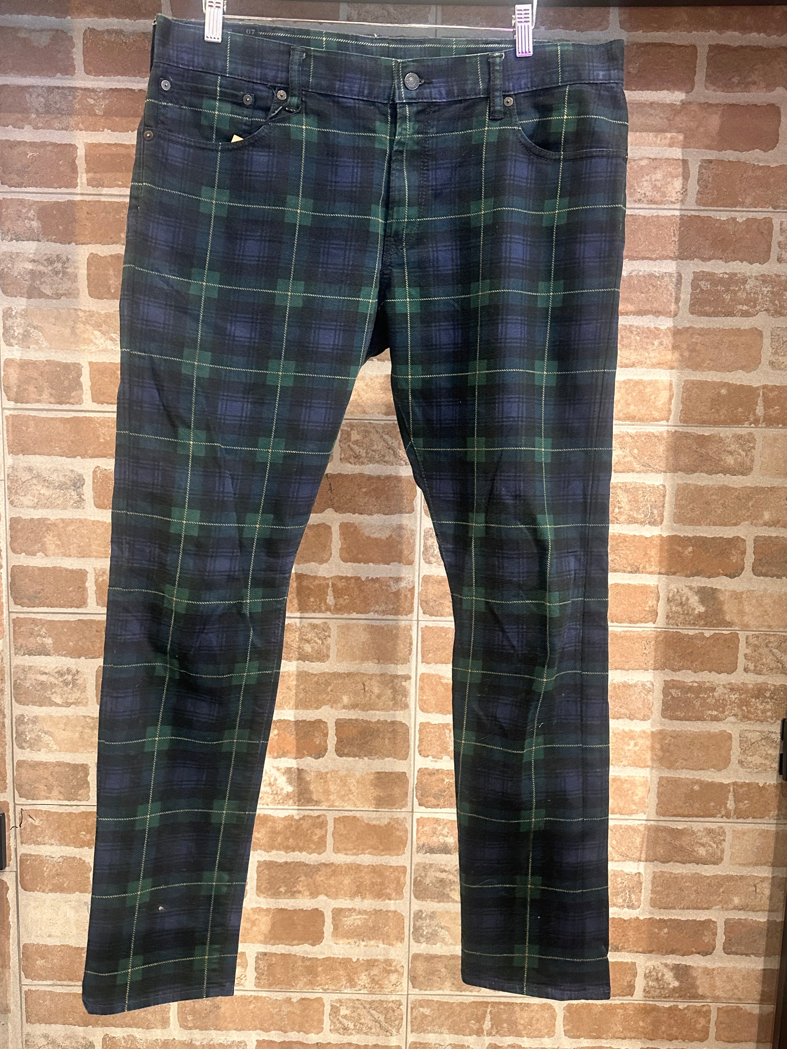 PANTALONE TARTAN DA UOMO