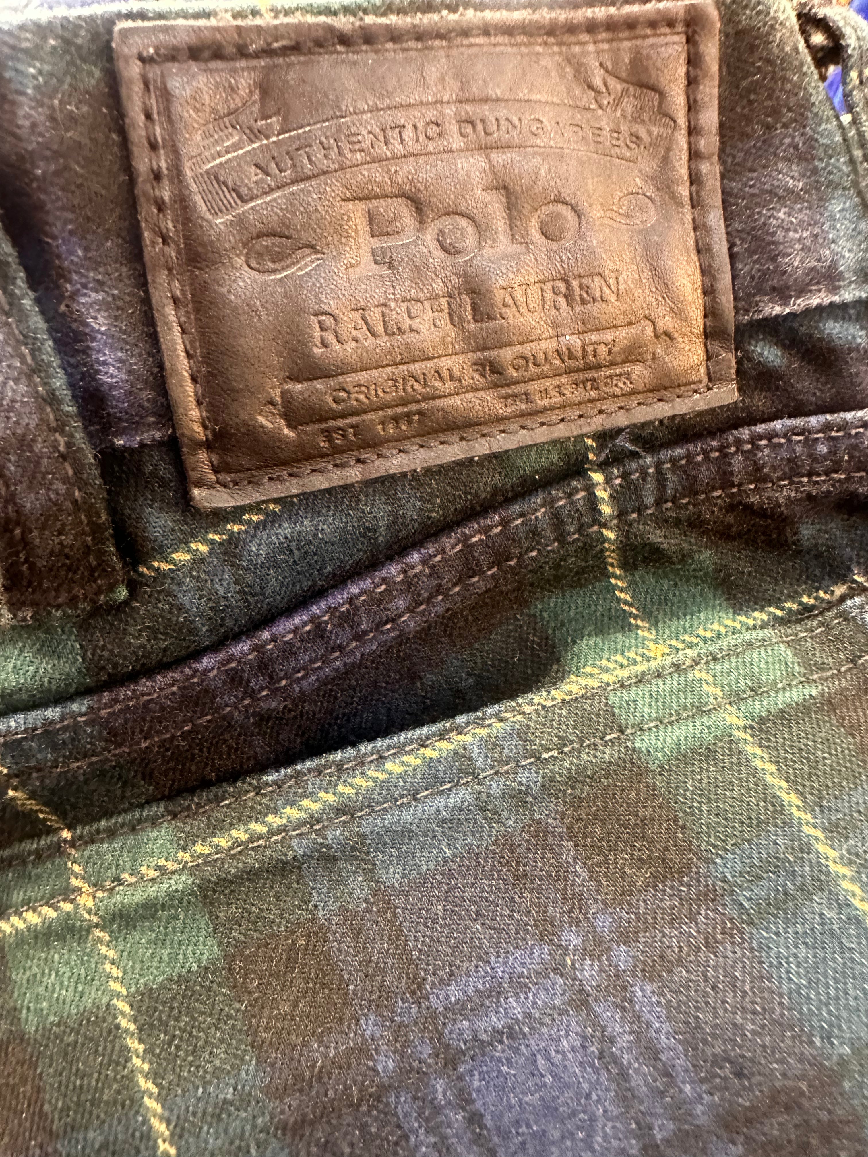 PANTALONE TARTAN DA UOMO