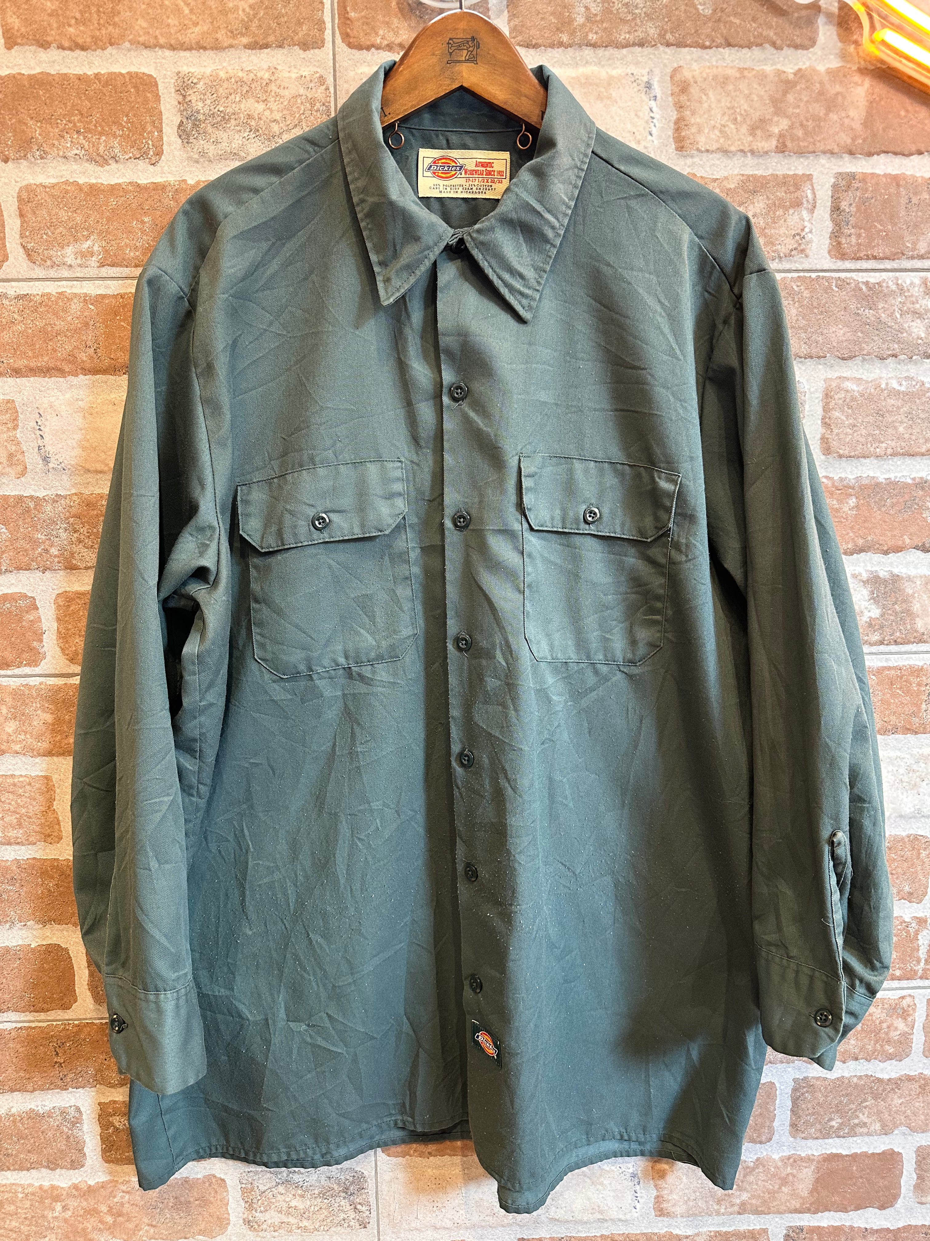 CAMICIA OVERSIZE VERDE DA UOMO