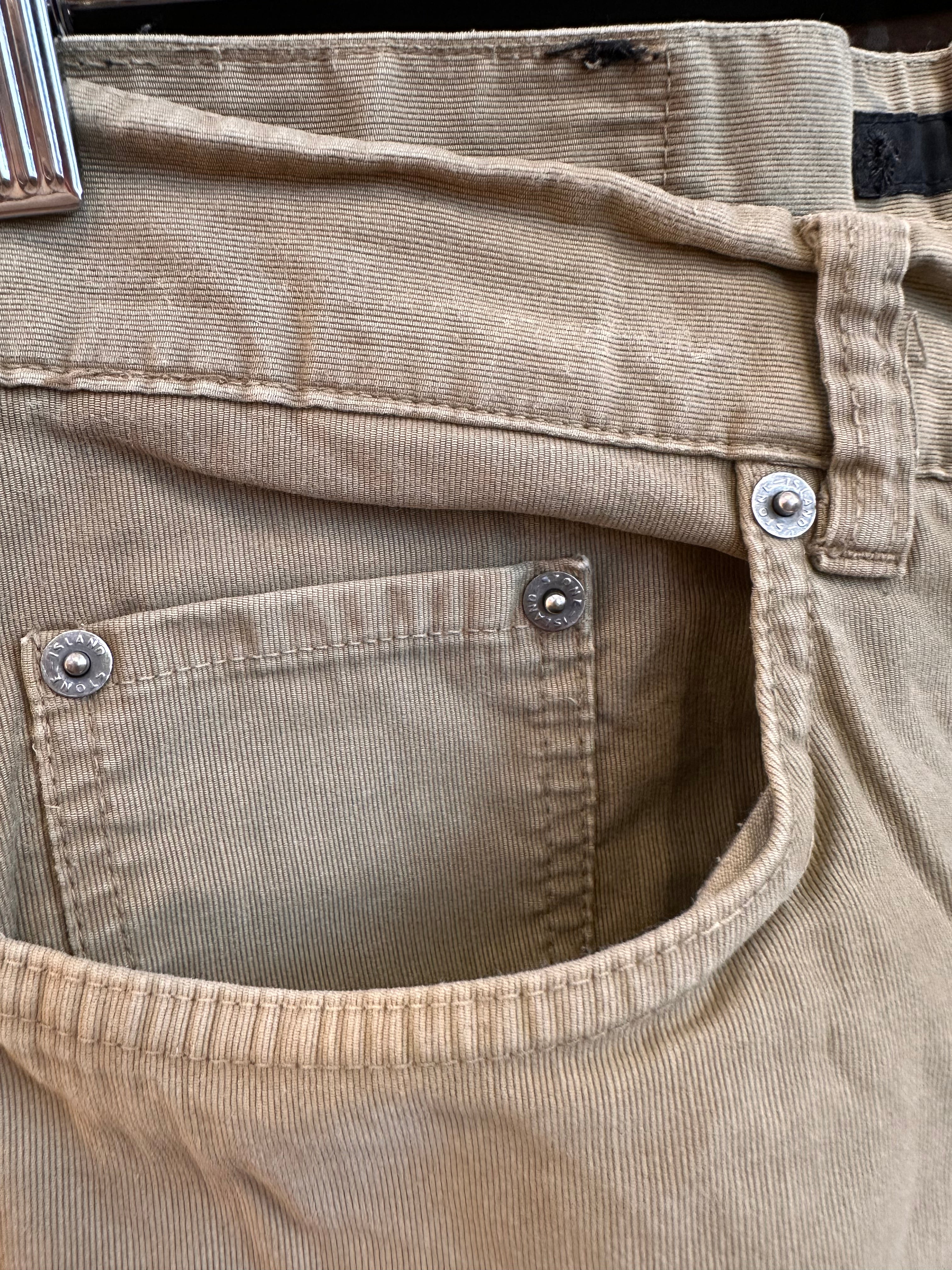 PANTALONI BEIGE DA UOMO