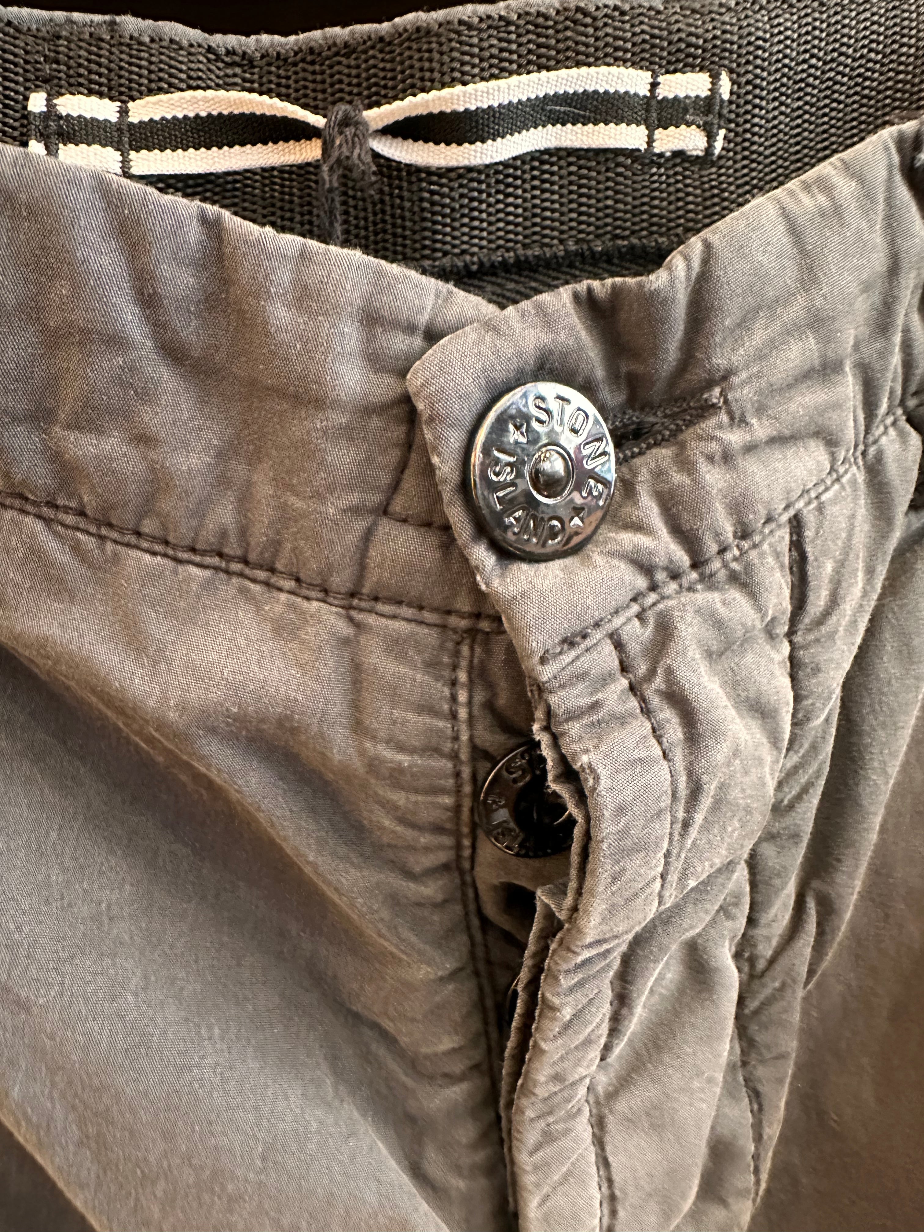 PANTALONE CARGO GRIGIO SCURO DA UOMO