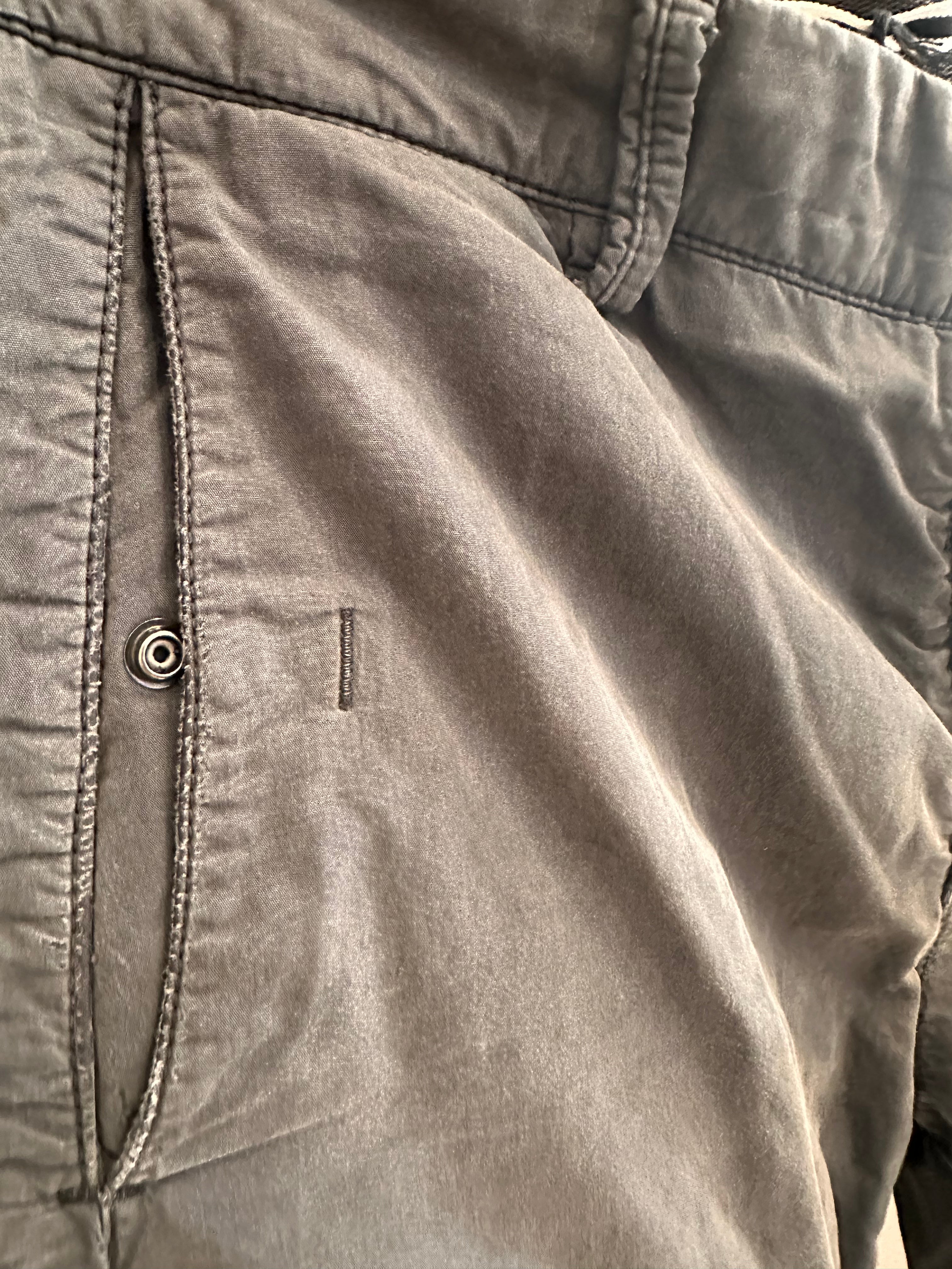 PANTALONE CARGO GRIGIO SCURO DA UOMO