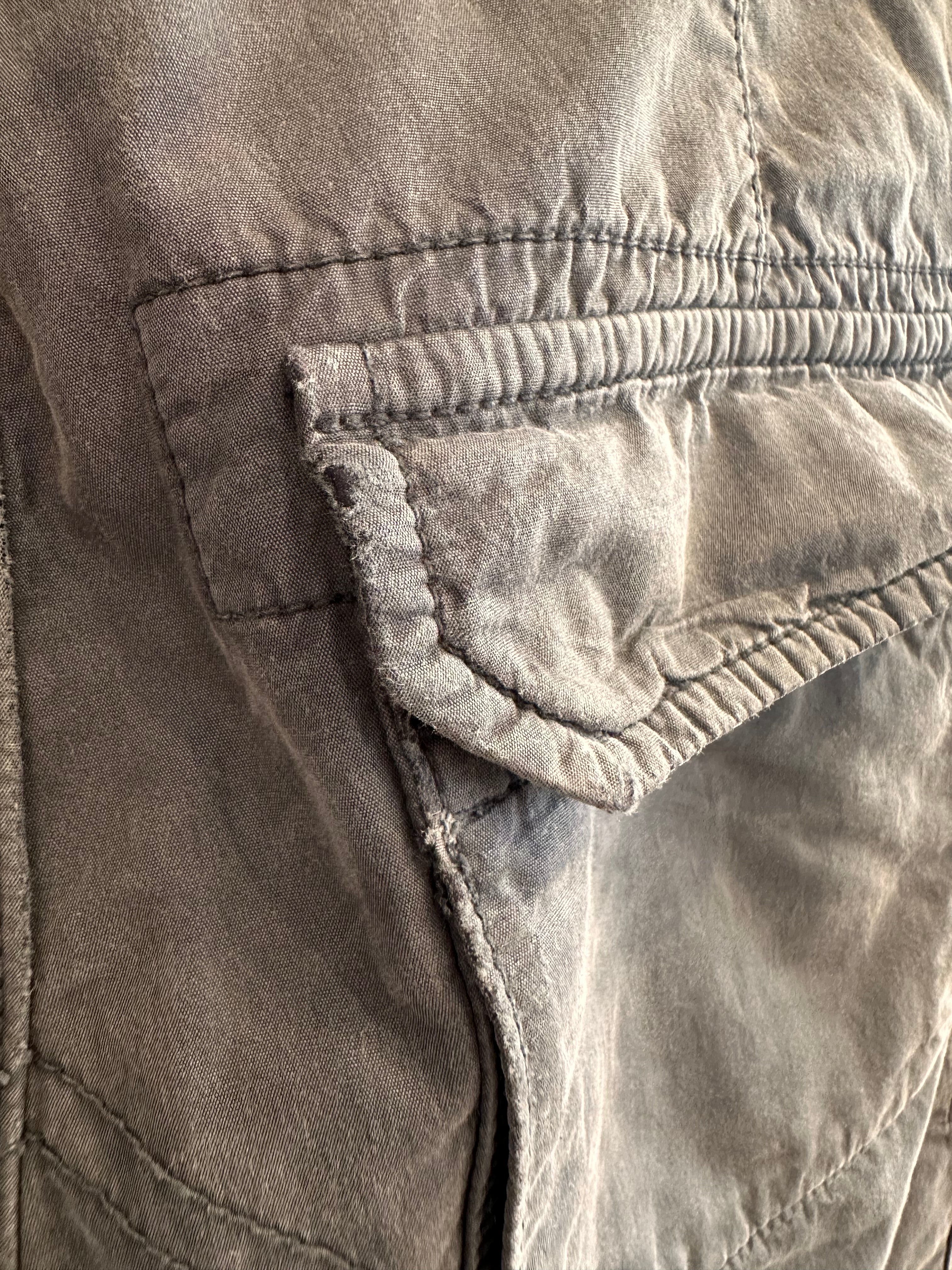 PANTALONE CARGO GRIGIO SCURO DA UOMO