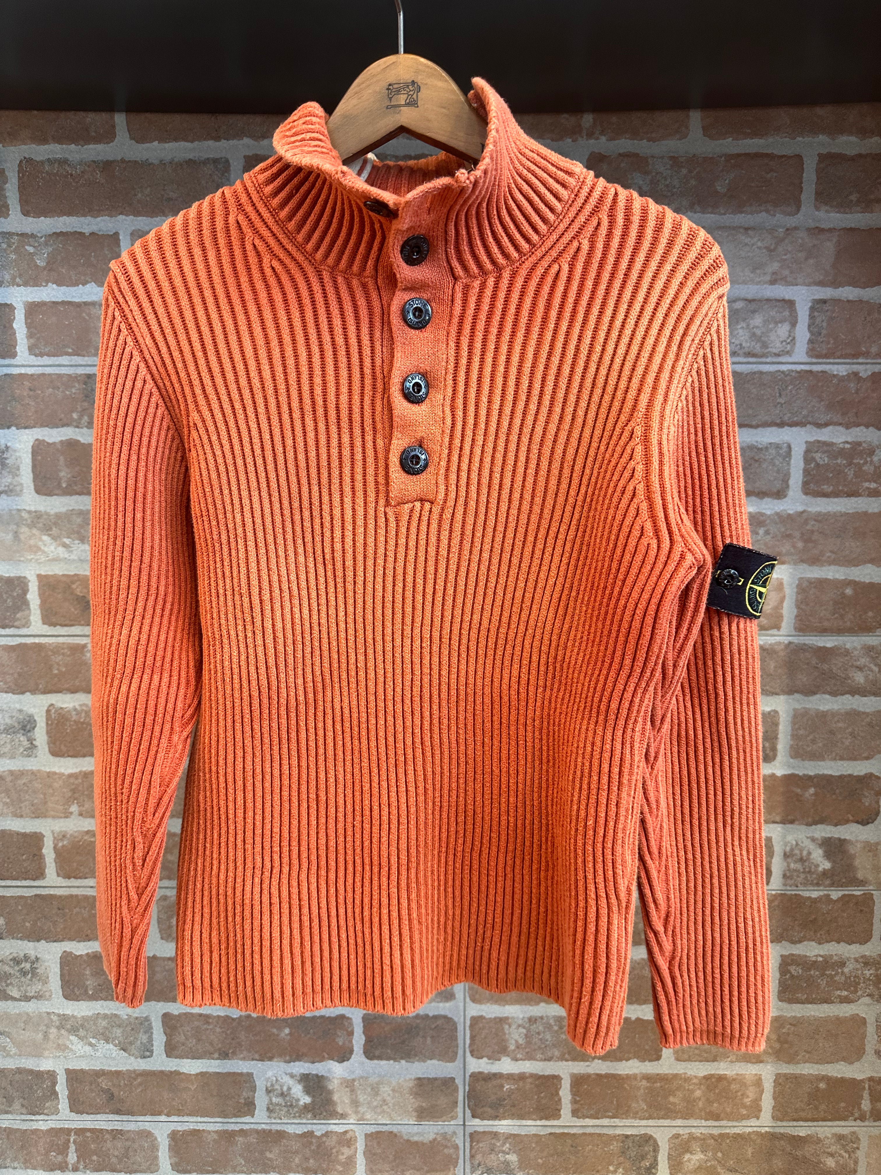 MAGLIONE ARANCIONE DA UOMO