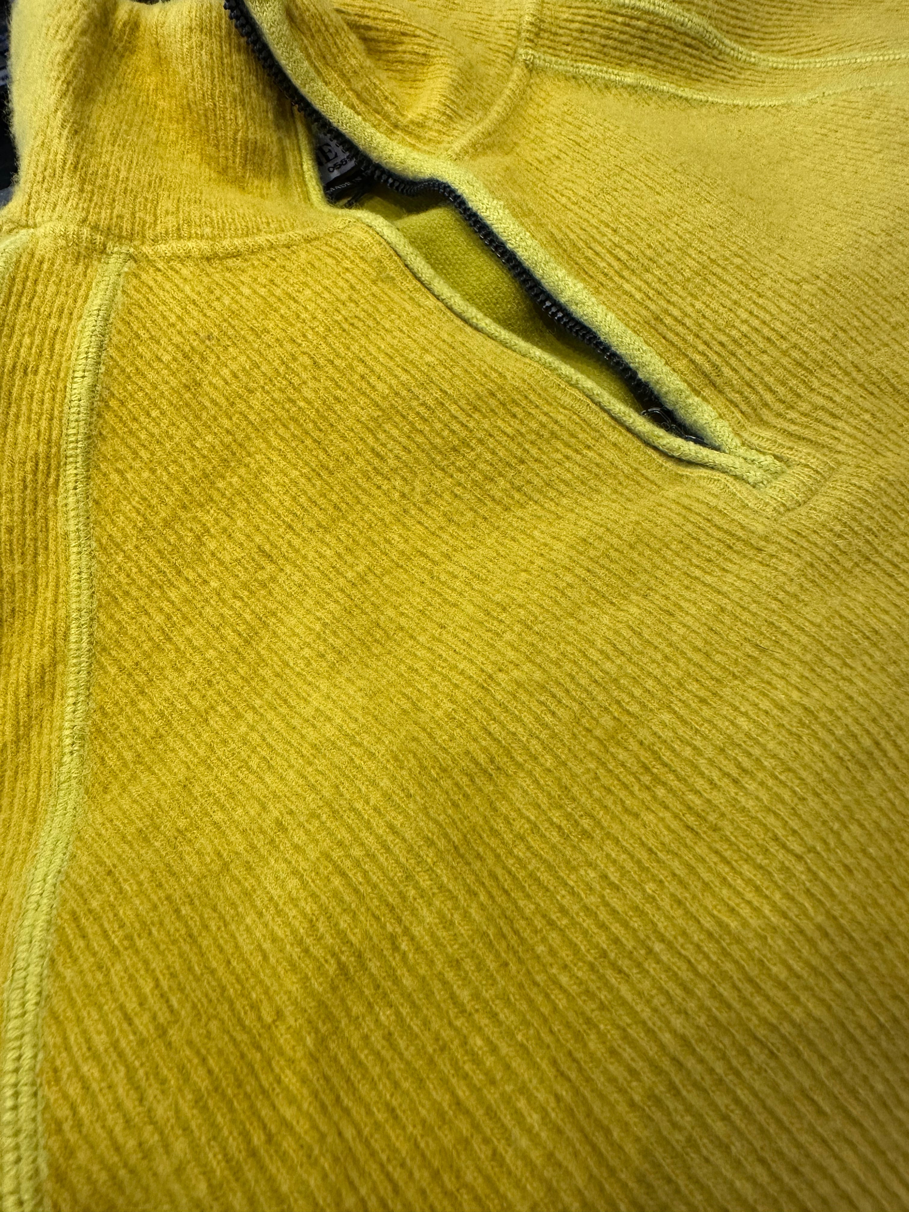 MAGLIONE GIALLO OCRA DA UOMO