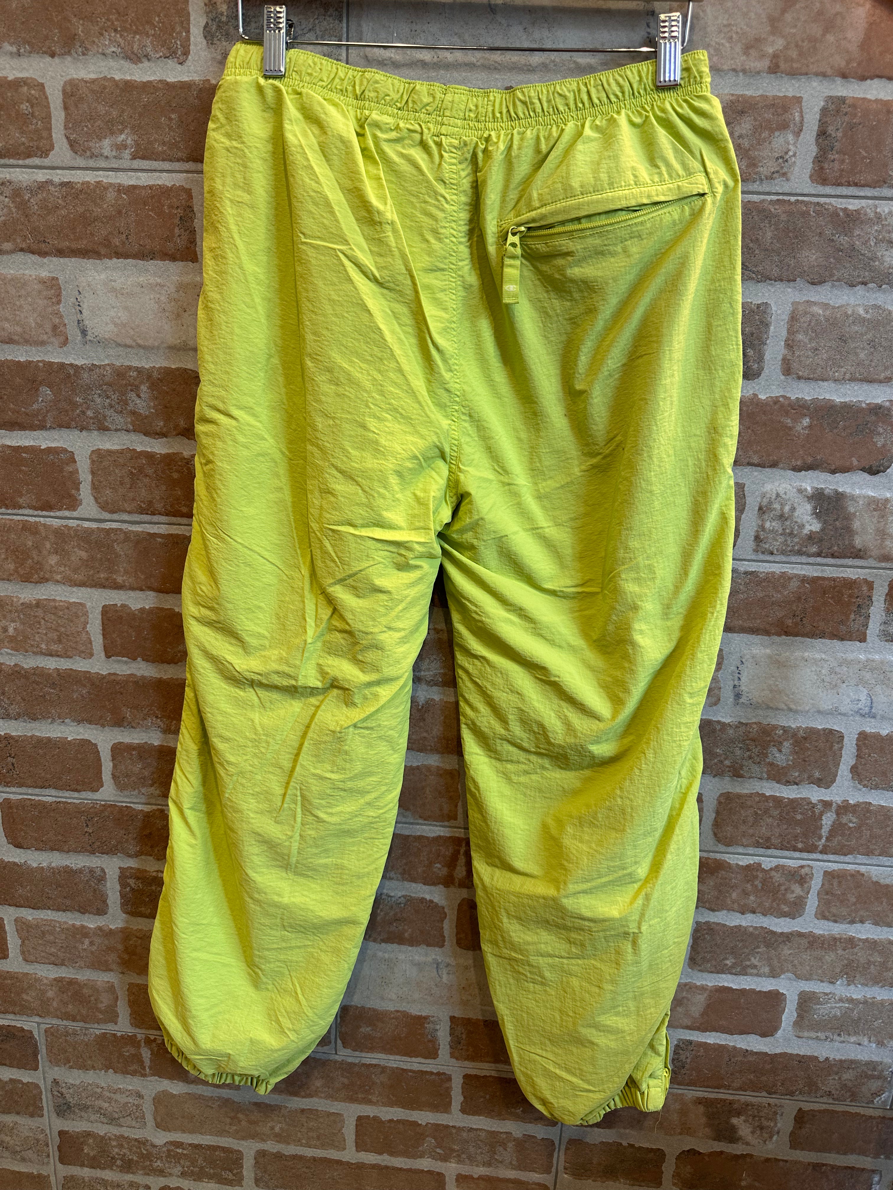 PANTALONE TUTA VERDE FLUO DA UOMO