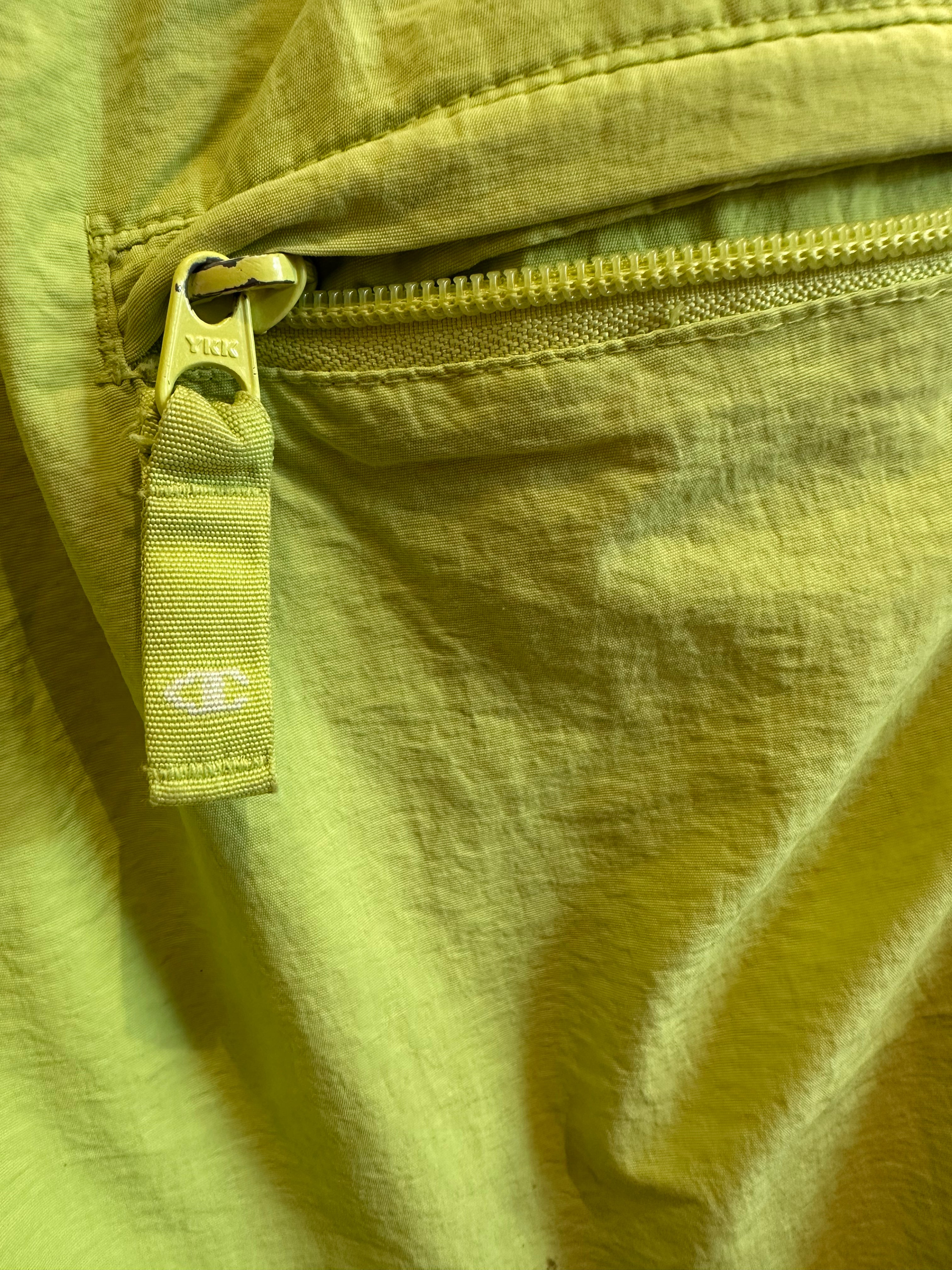 PANTALONE TUTA VERDE FLUO DA UOMO