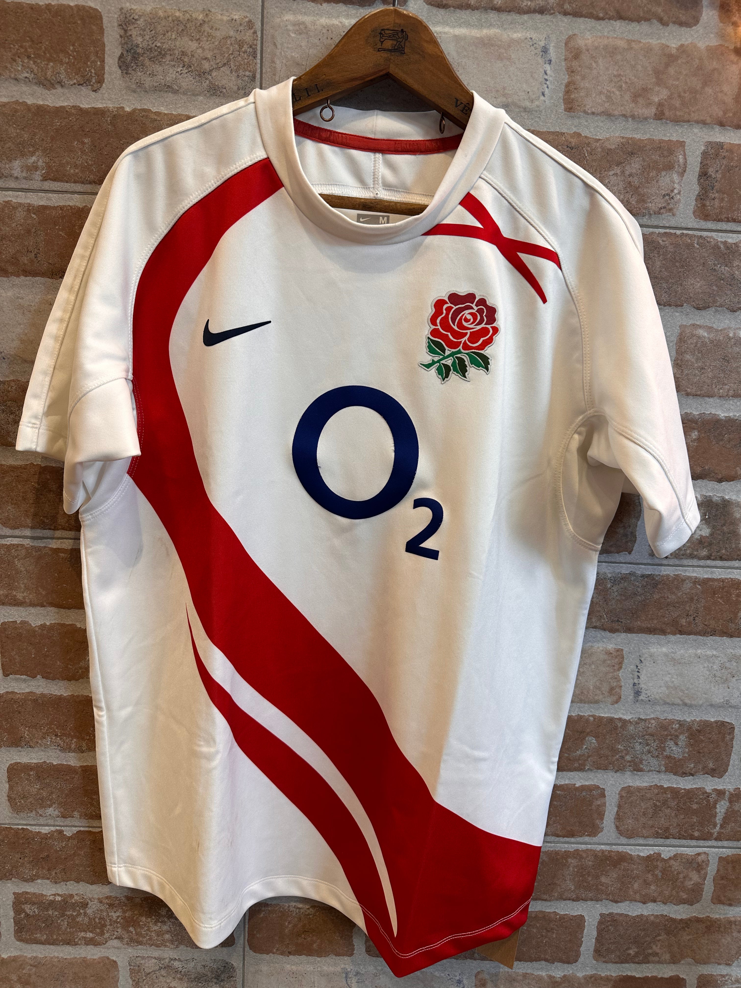 MAGLIA DA RUGBY VINTAGE UNION ENGLAND DA UOMO