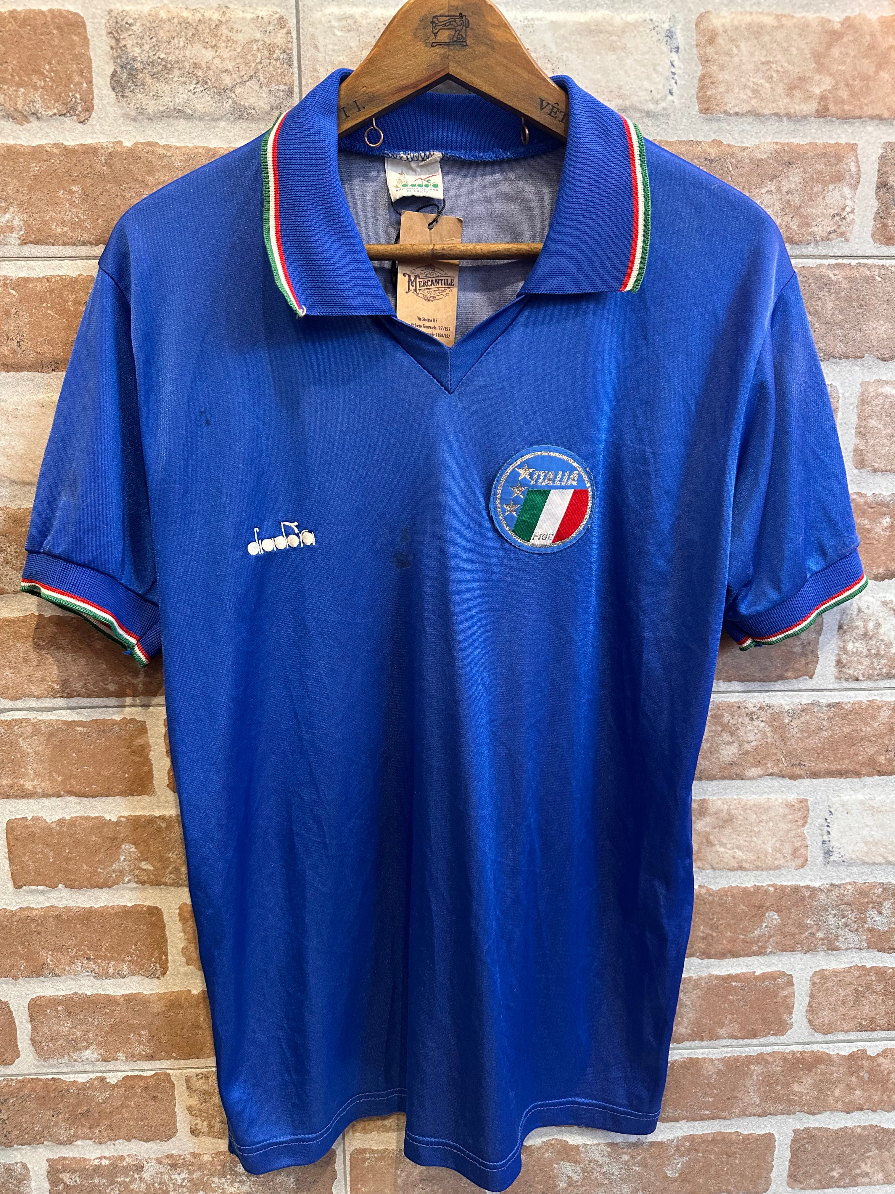 MAGLIA DA CALCIO NAZIONALE ITALIANA DA UOMO