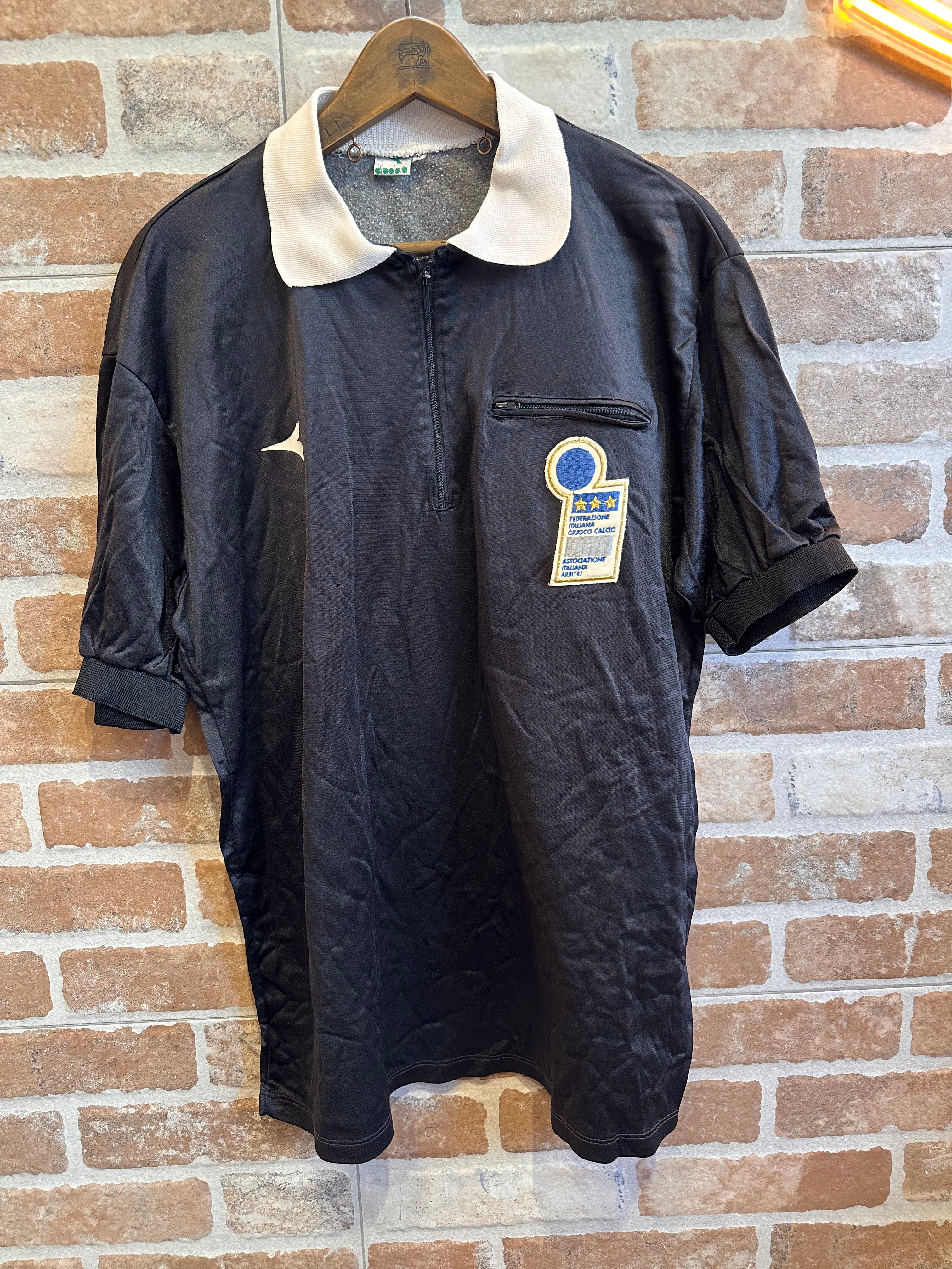 MAGLIA DA ARBITRO FEDERAZIONE ITALIANA GIOCO CALCIO DA UOMO