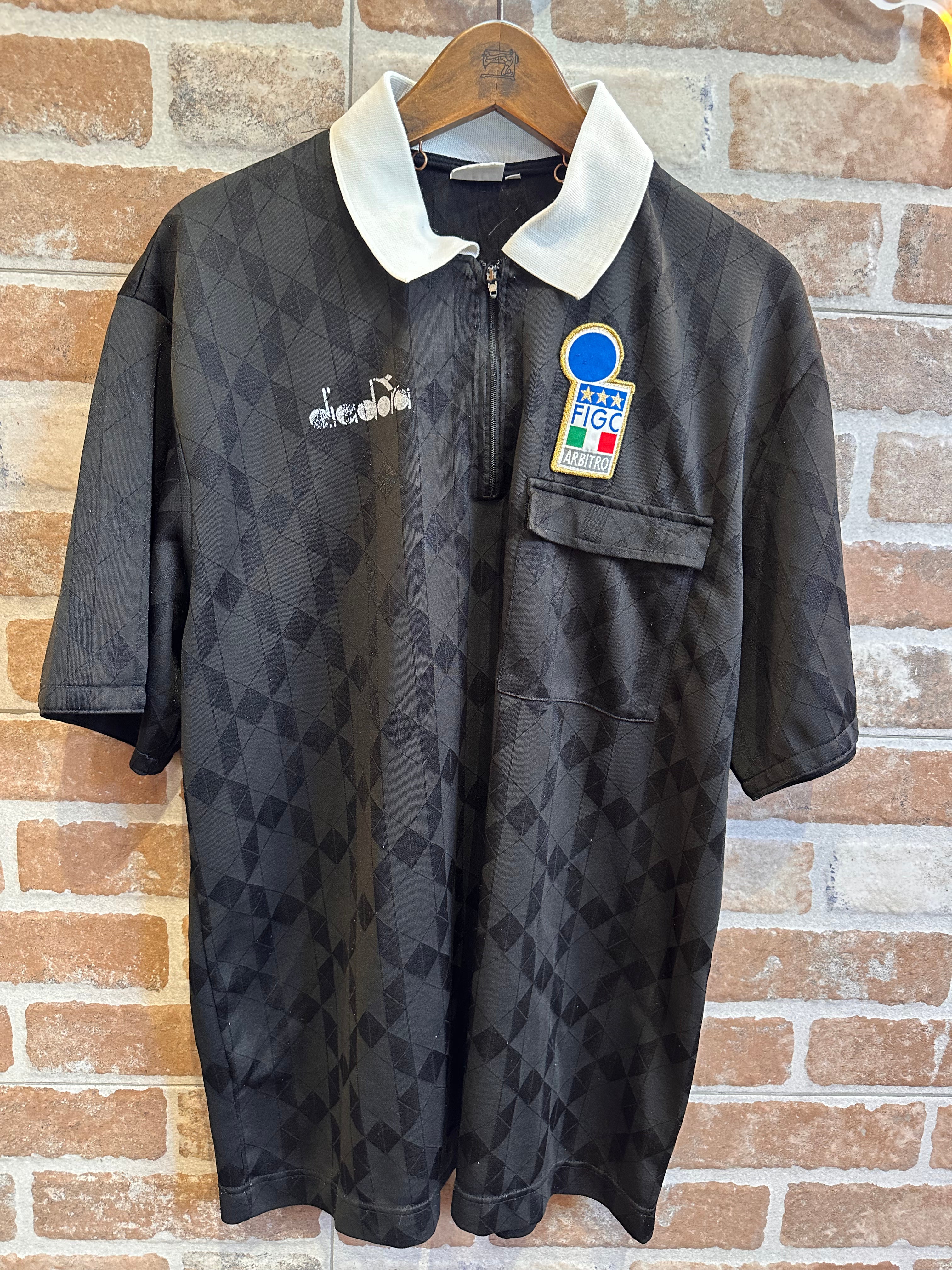 MAGLIA DA ARBITRO FEDERAZIONE ITALIANA GIOCO CALCIO DA UOMO