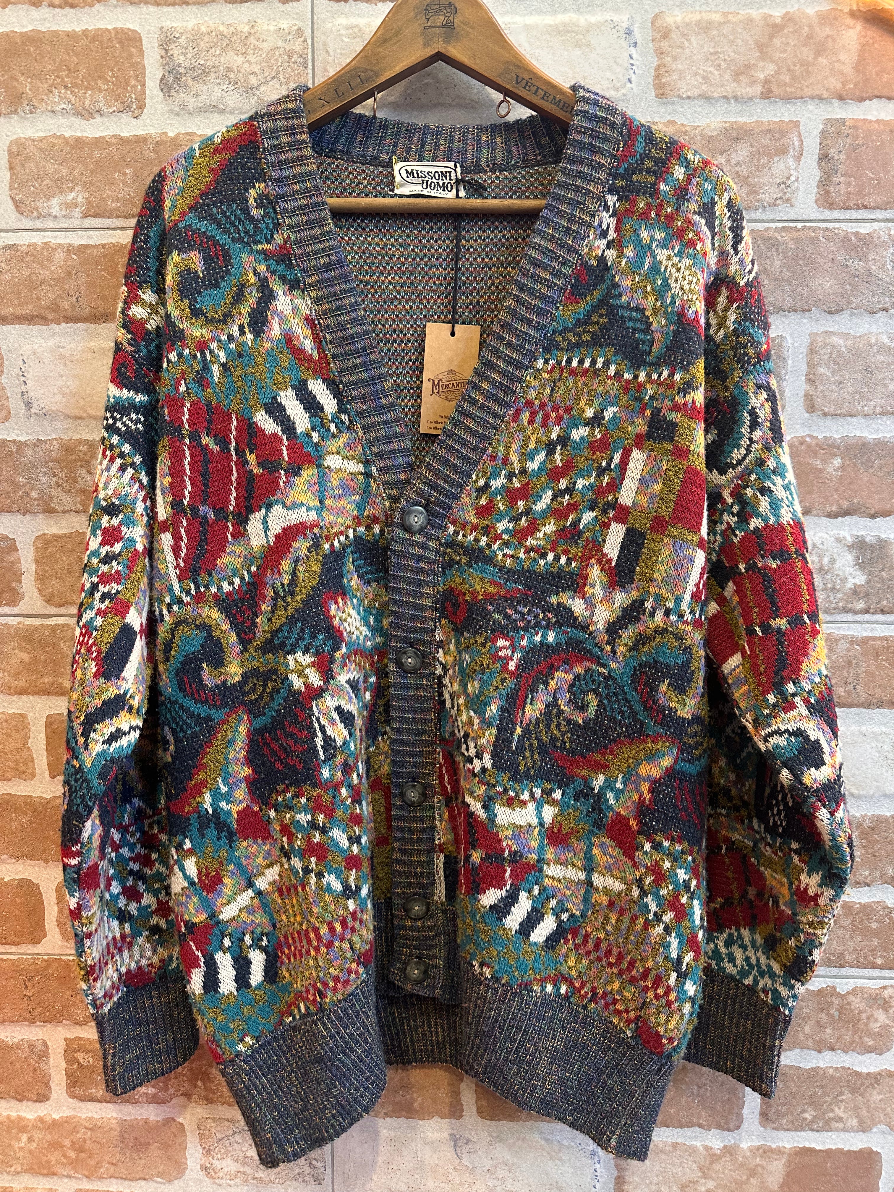 CARDIGAN MULTICOLOR DA UOMO