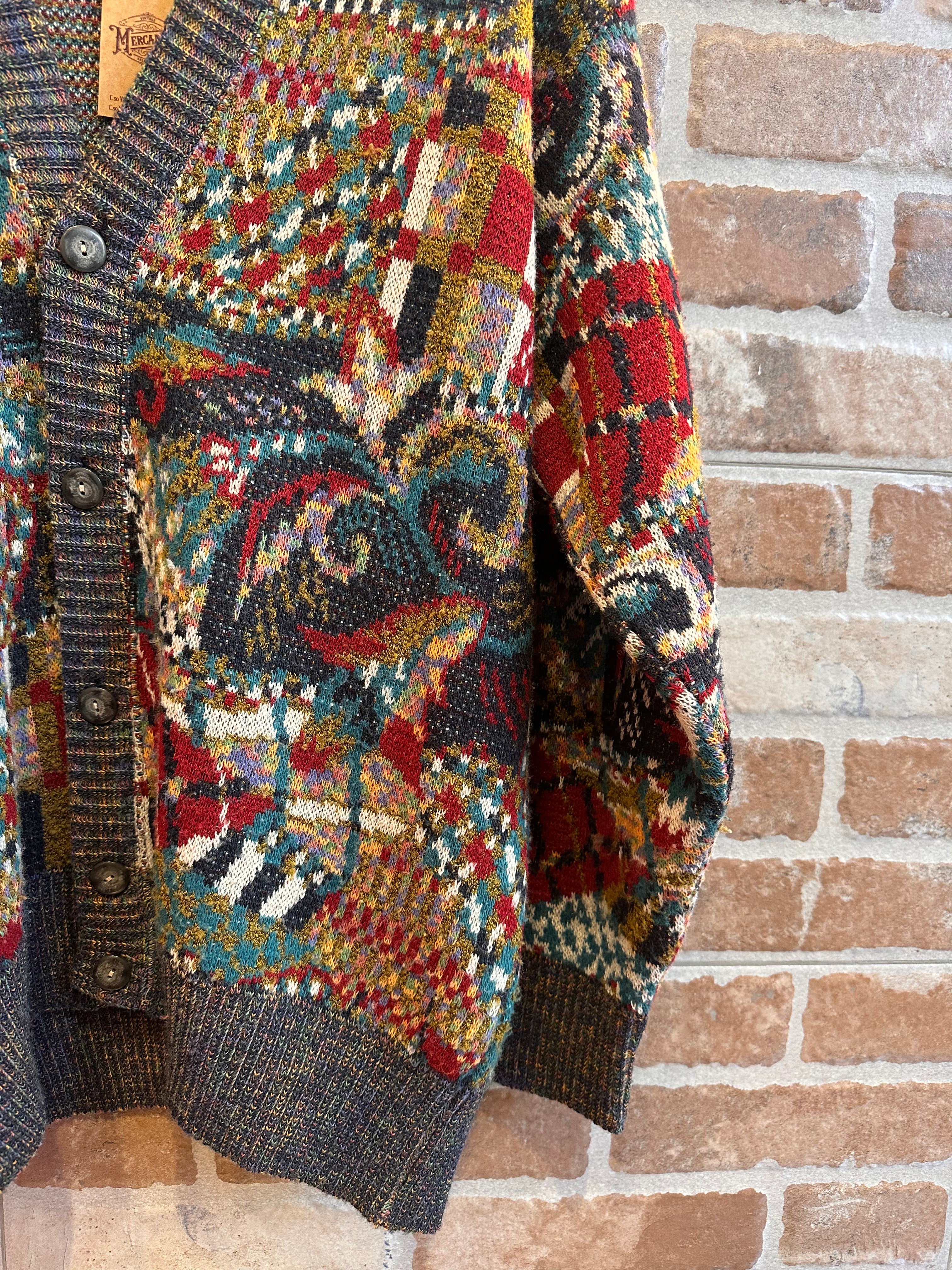 CARDIGAN MULTICOLOR DA UOMO