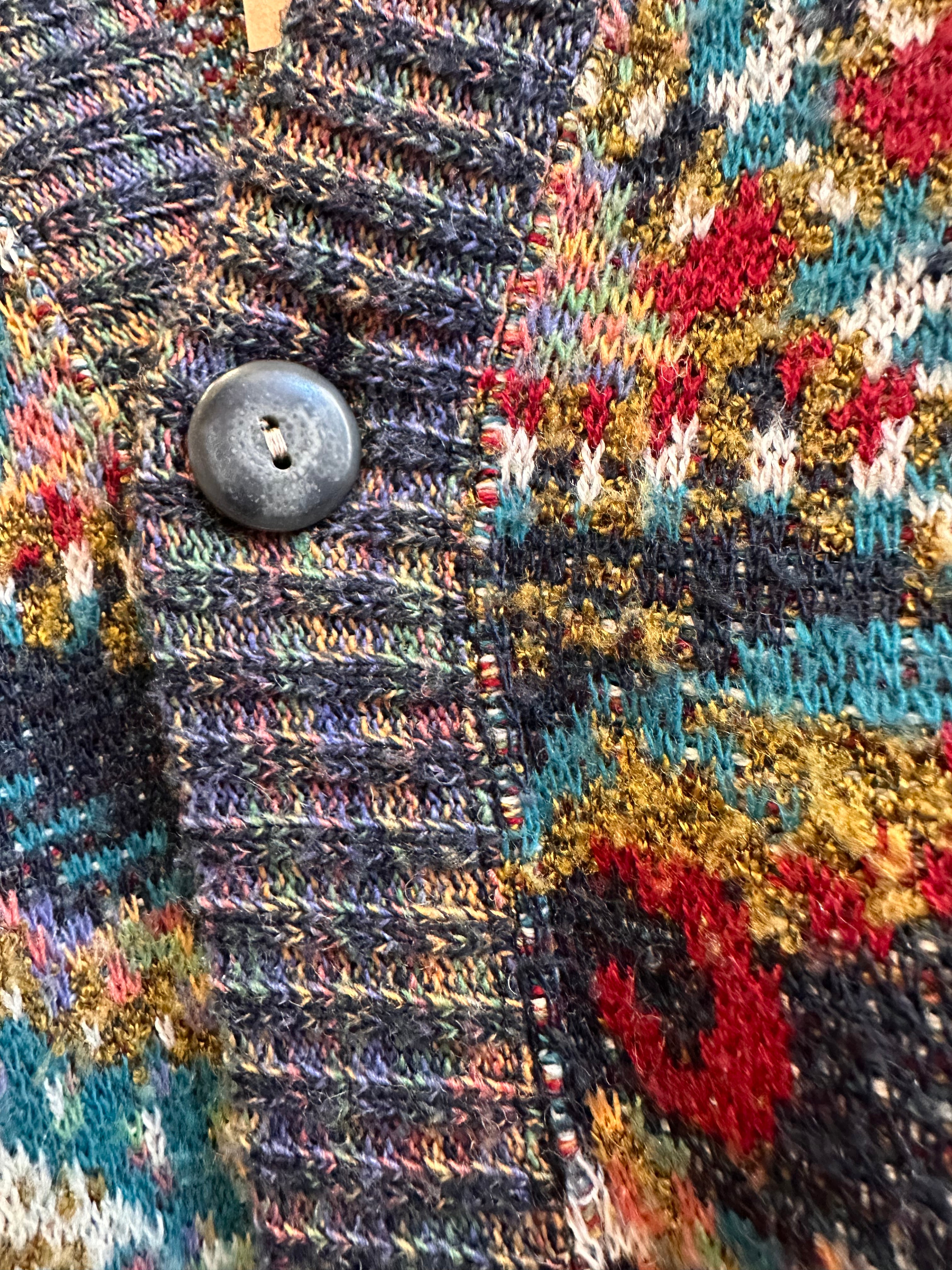 CARDIGAN MULTICOLOR DA UOMO