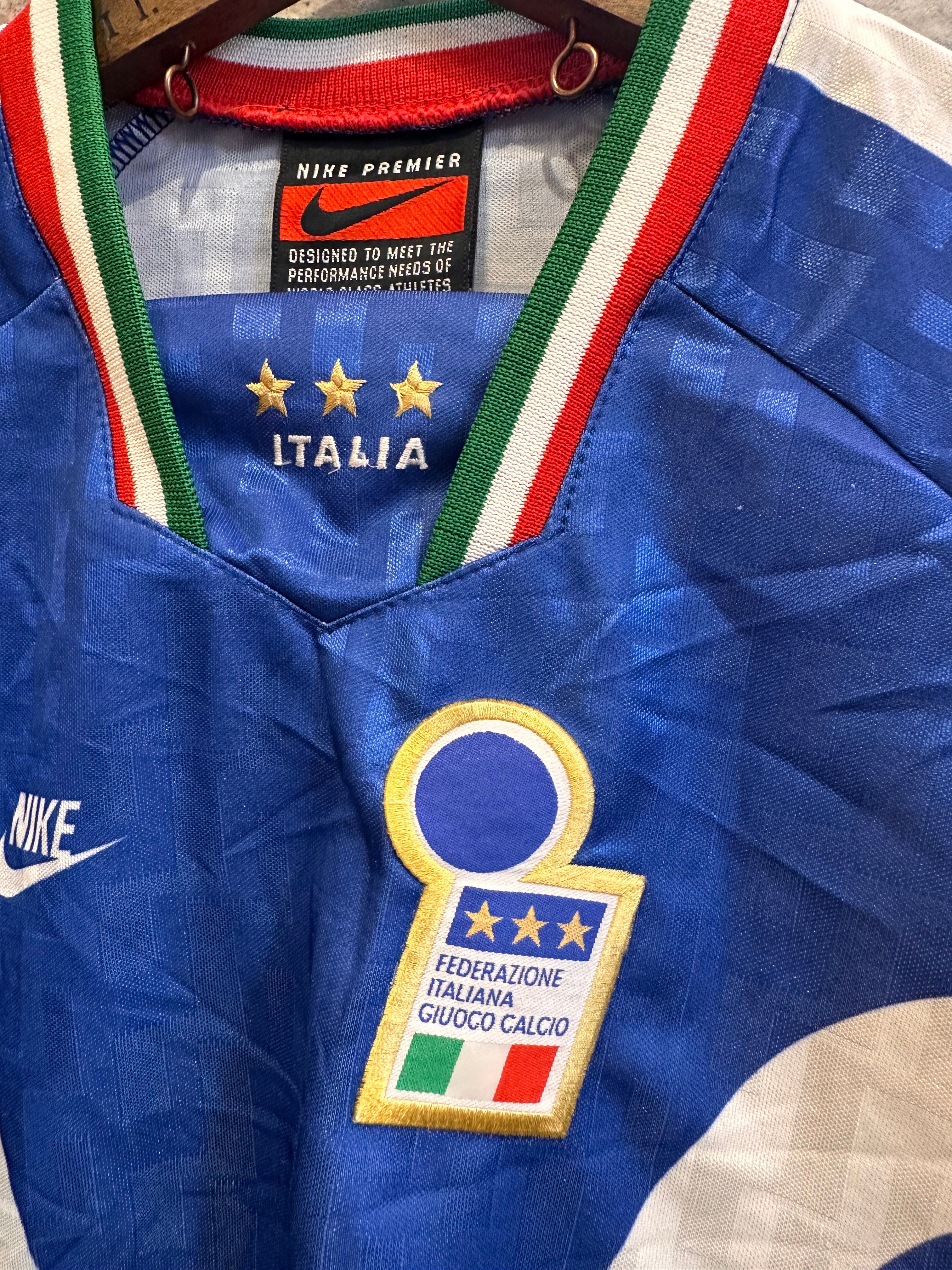 MAGLIA DA CALCIO ITALIA FIGC DA UOMO