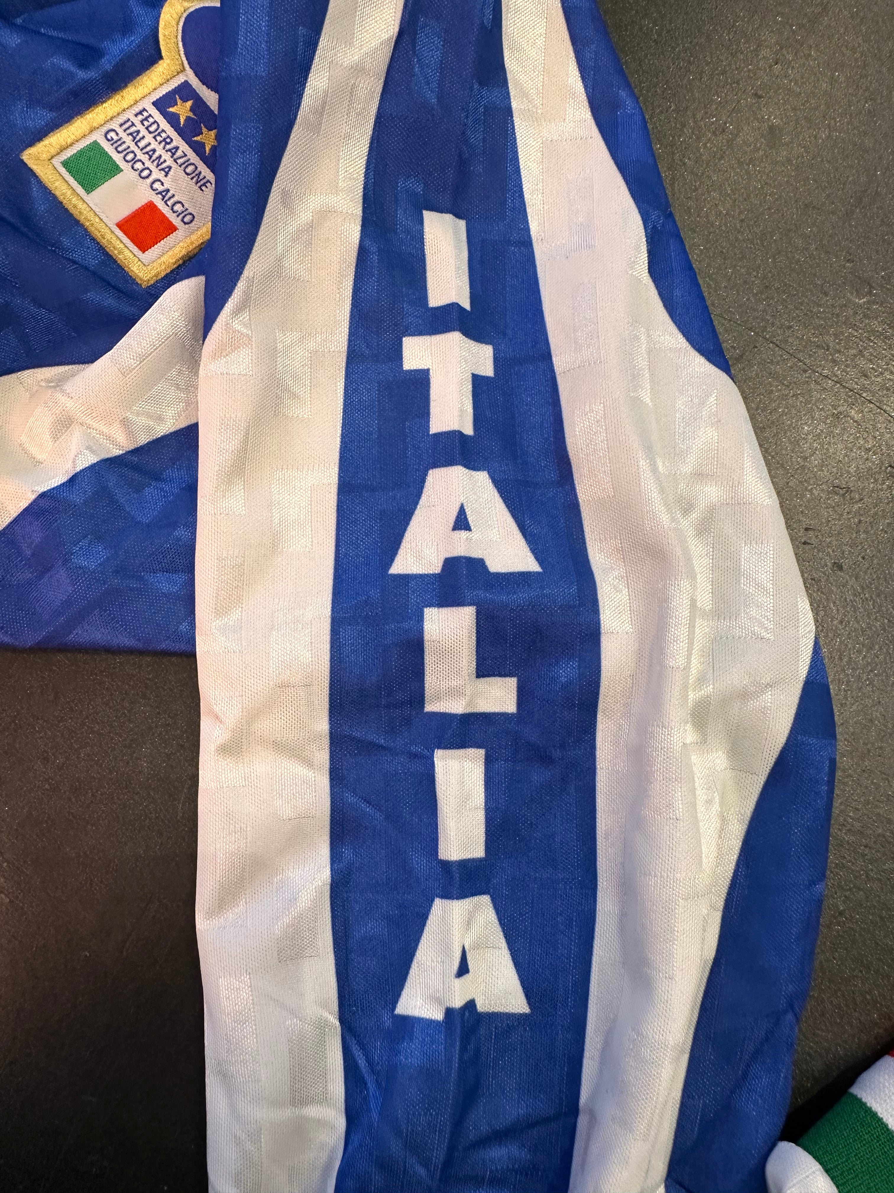 MAGLIA DA CALCIO ITALIA FIGC DA UOMO