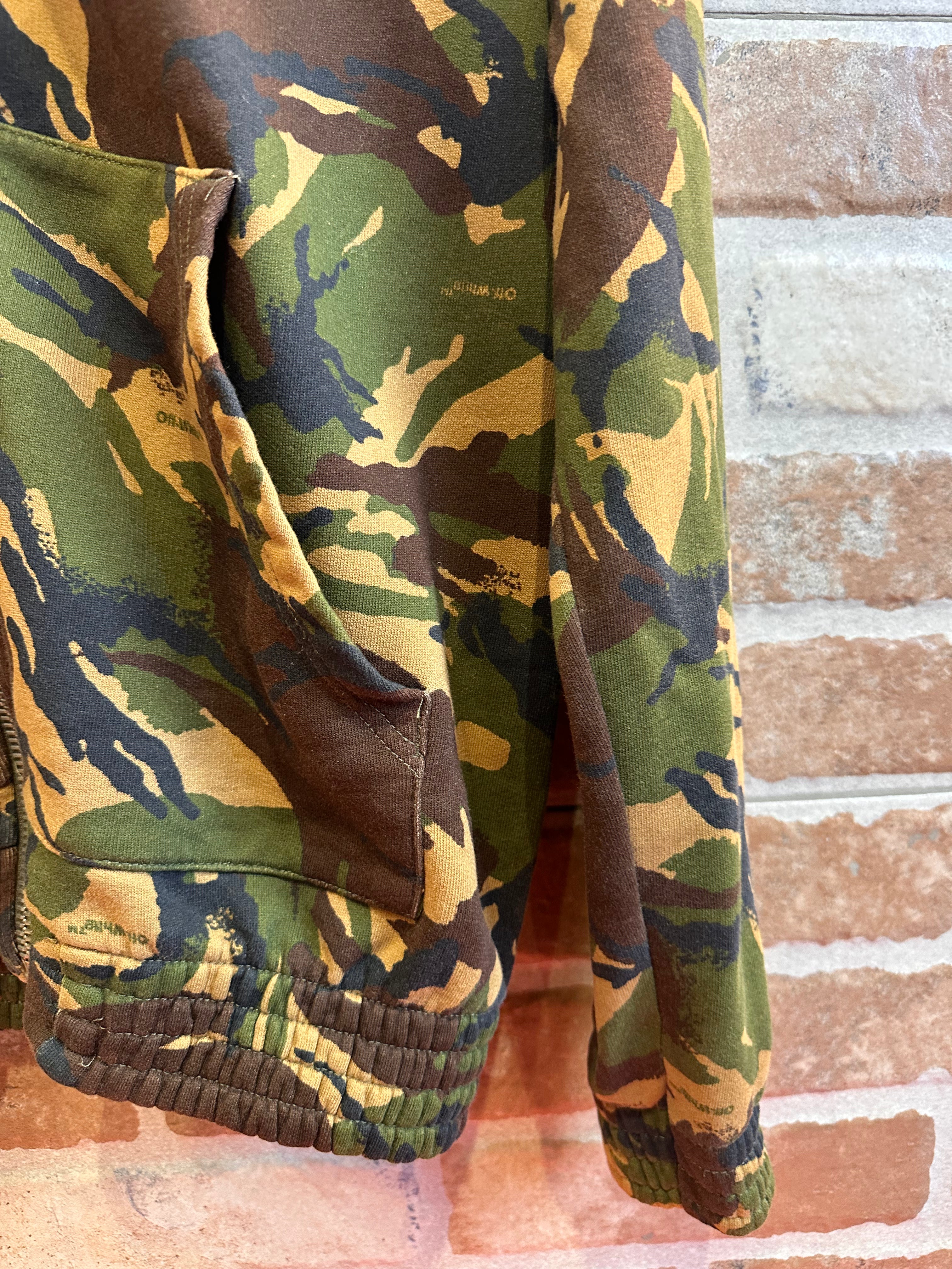 FELPA CAMOUFLAGE CON CAPPUCCIO DA UOMO