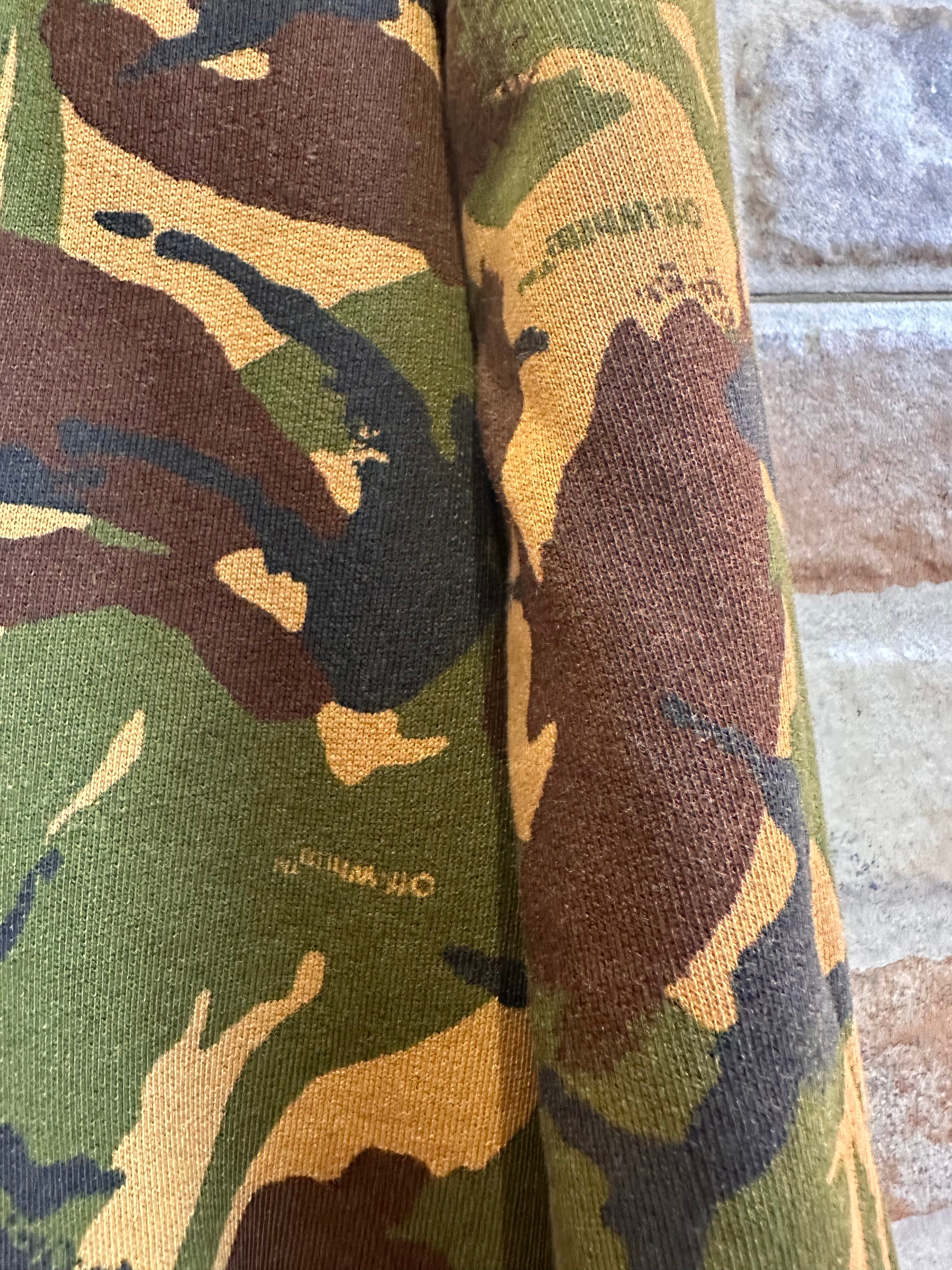 FELPA CAMOUFLAGE CON CAPPUCCIO DA UOMO