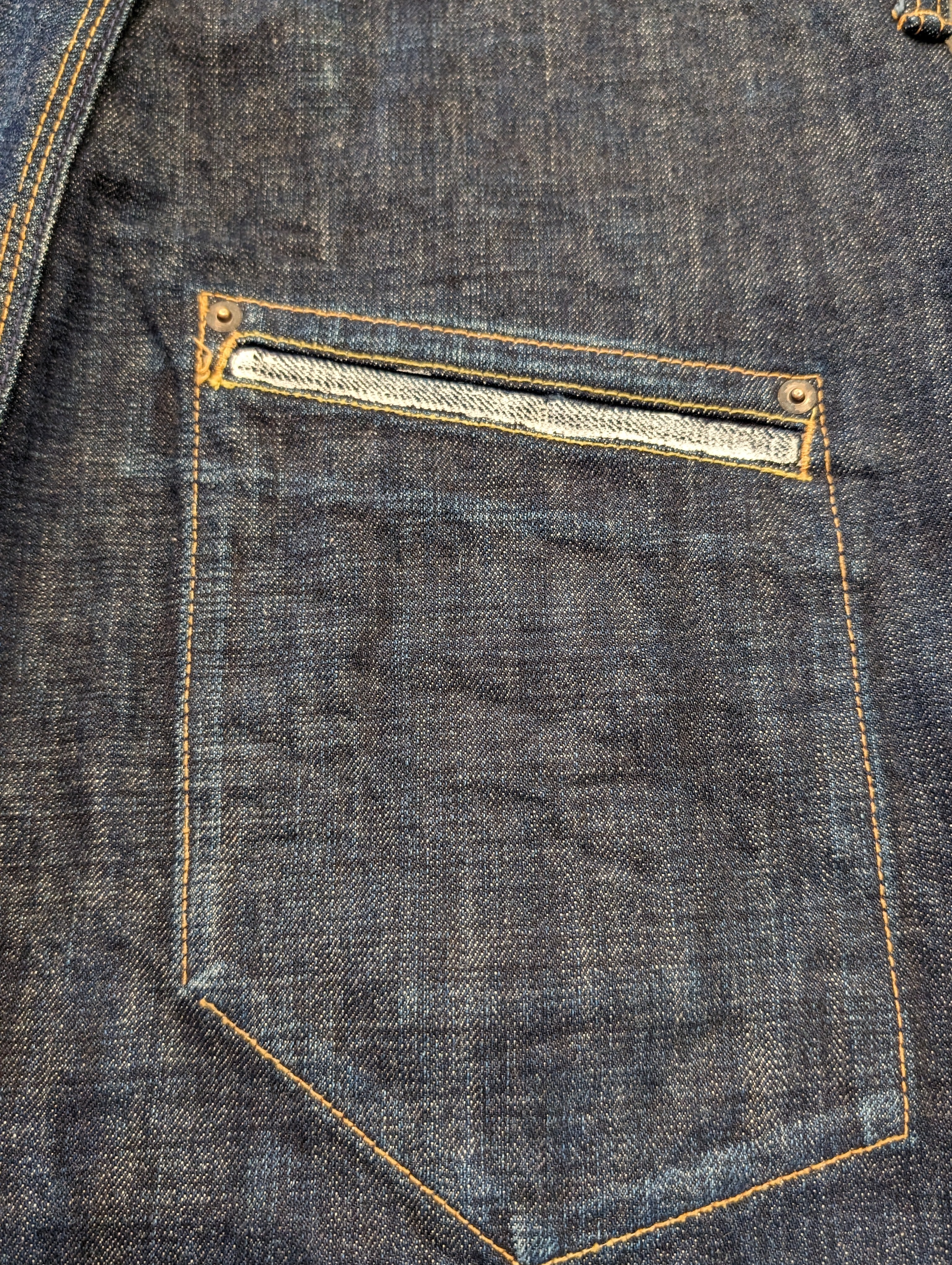 JEANS SARTORIALE GIAPPONESE CIMOSATO DA UOMO