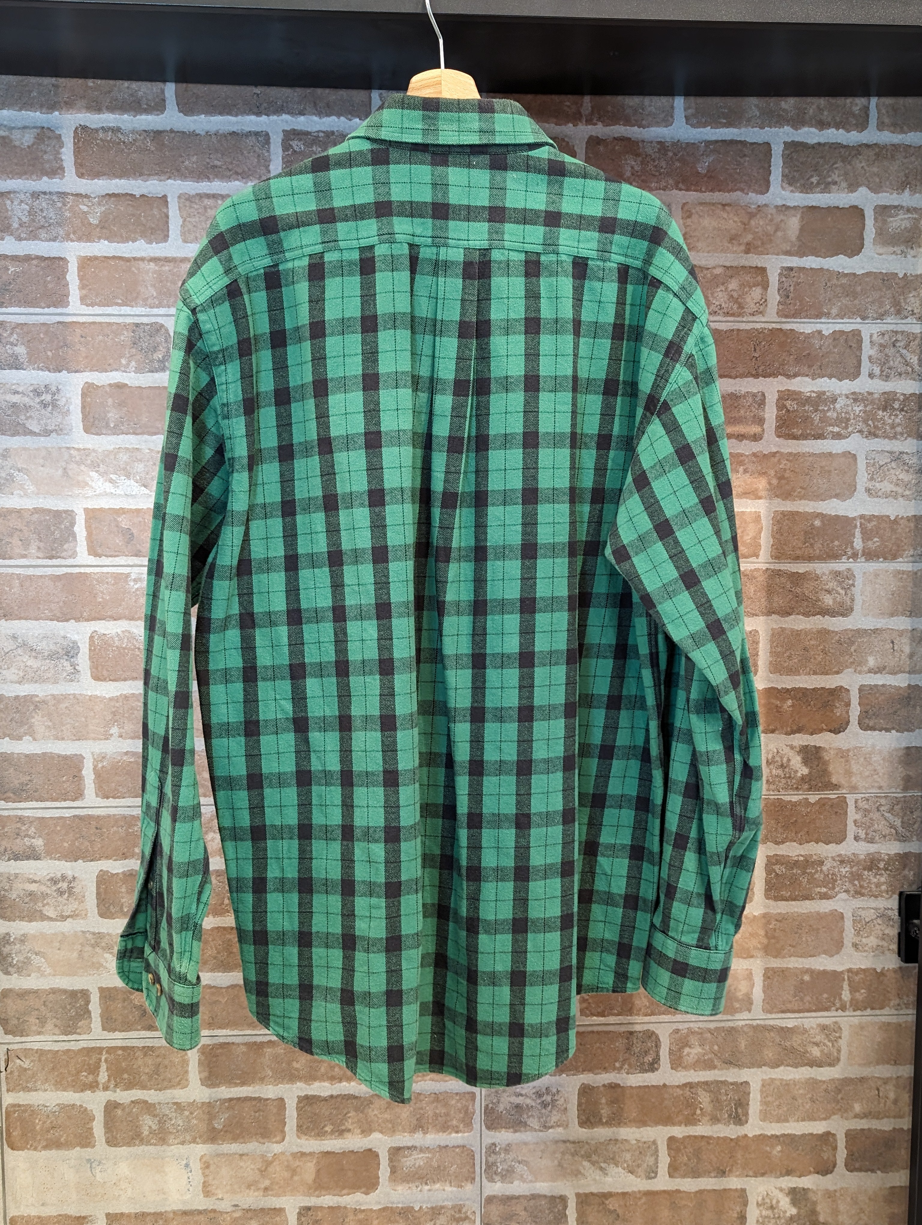 CAMICIA VERDE A QUADRI DA UOMO