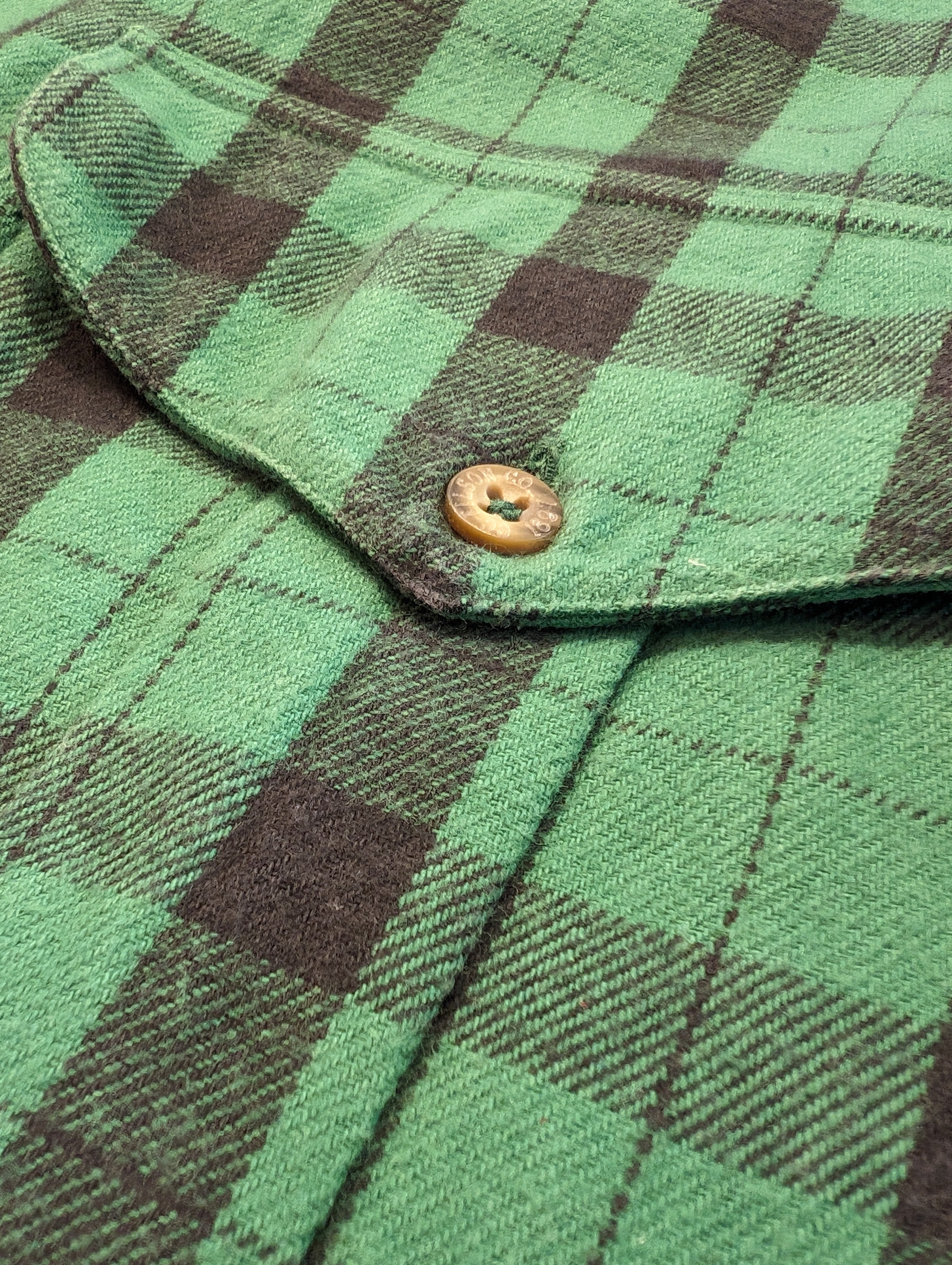 CAMICIA VERDE A QUADRI DA UOMO